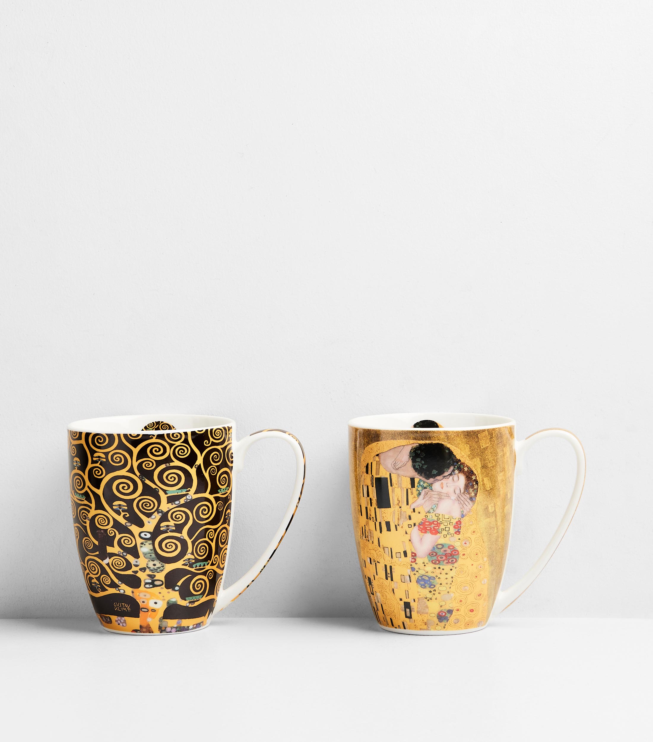 Set 4 tarros de Klimt