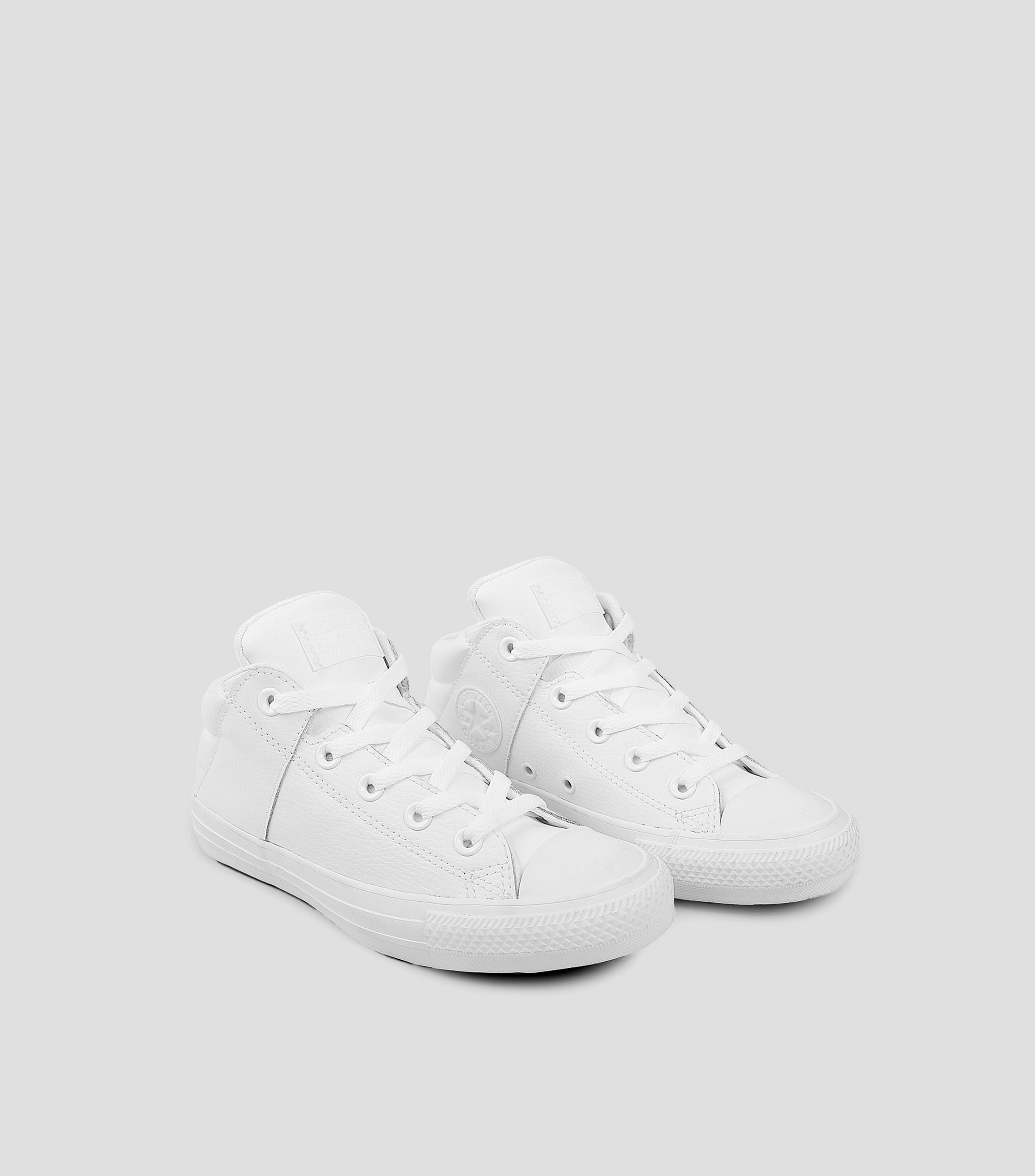 Tenis casuales tipo bota en piel Foundational Niño