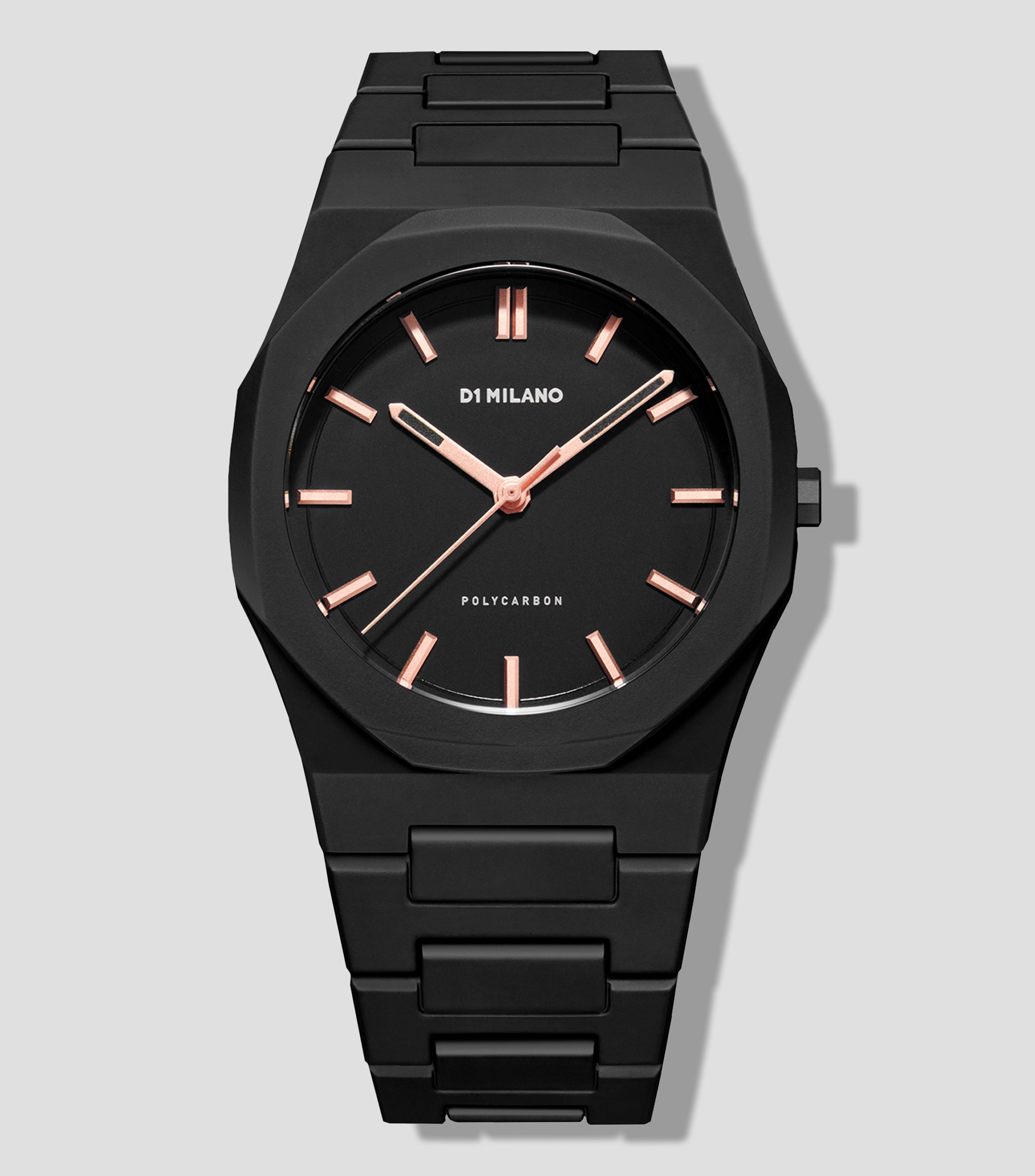 Reloj Unisex Dawn light casual, Negro