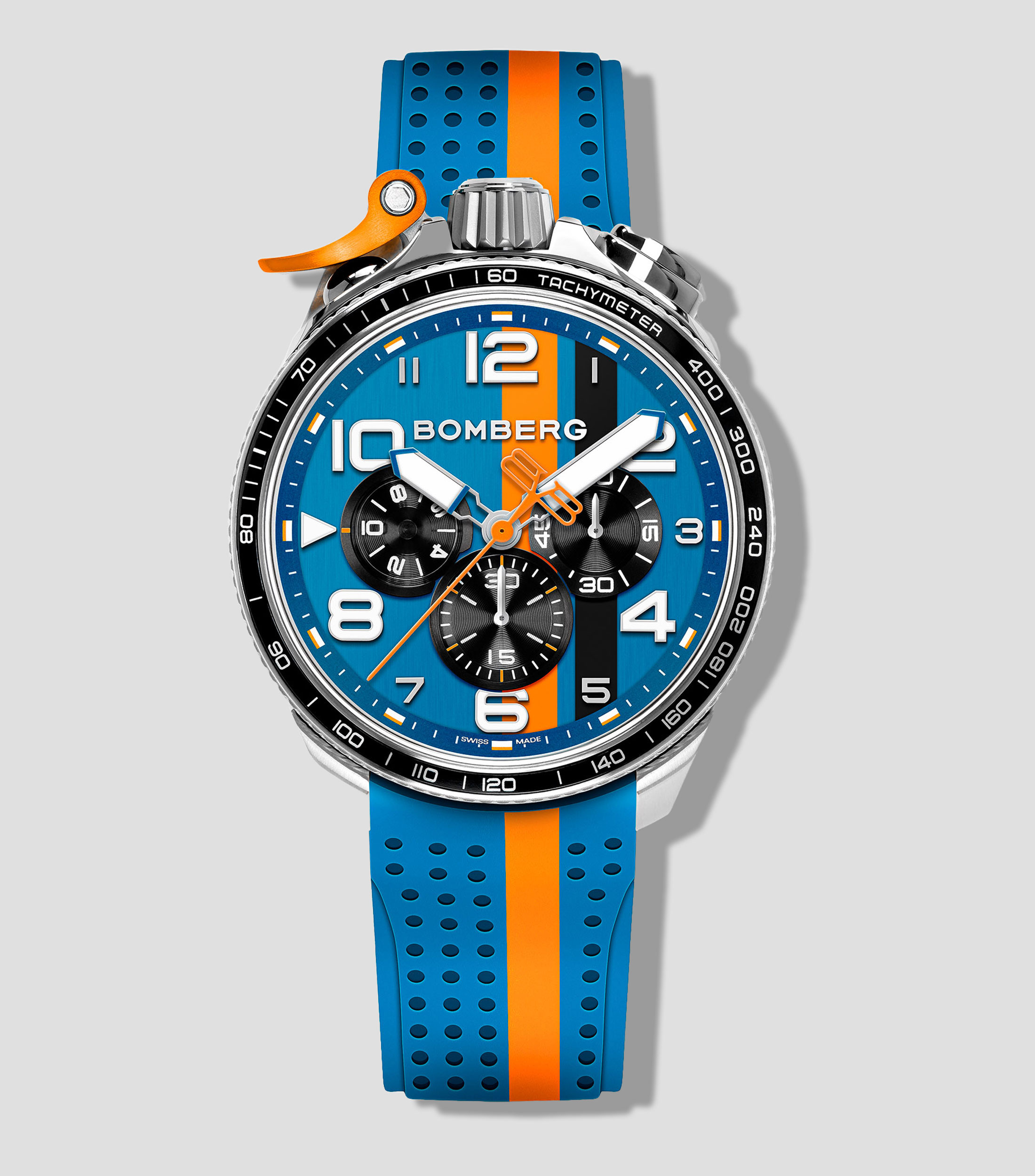 Reloj para Hombre Bolt 68 Racing Casual Azul, naranja