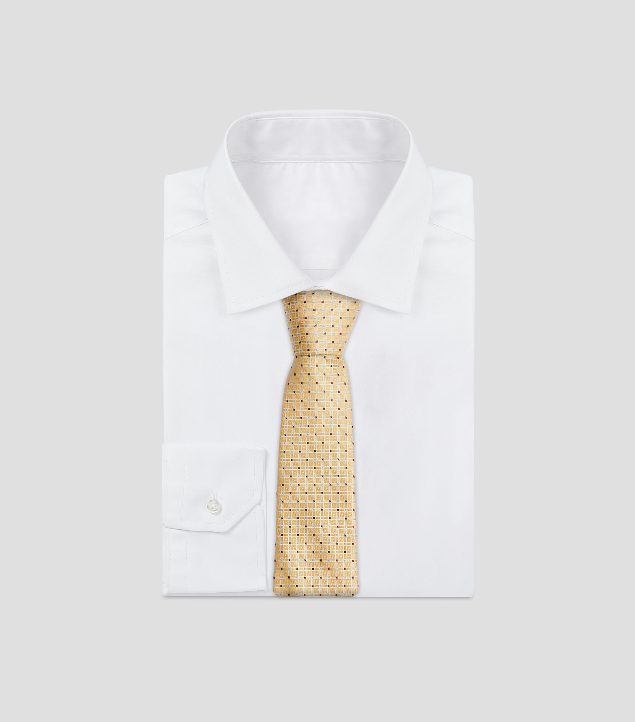 Corbata ancha estampada