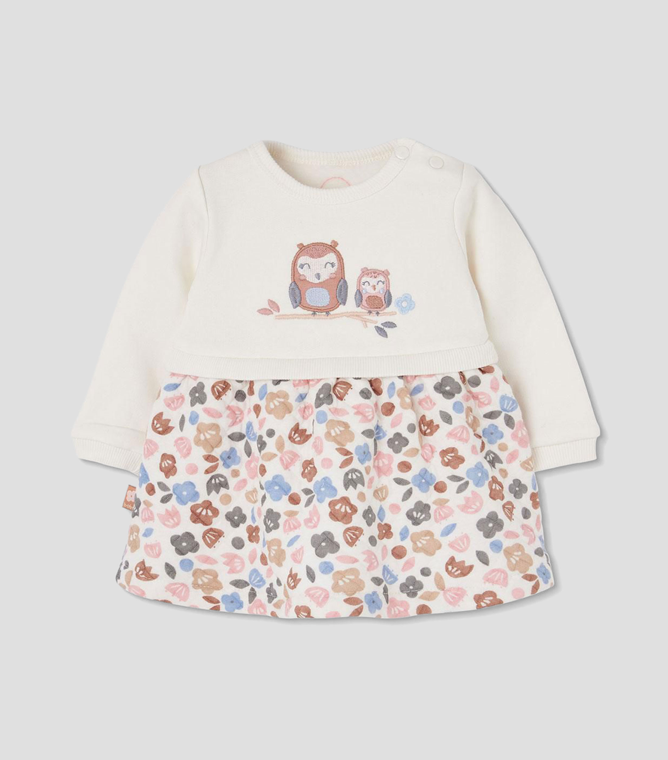 Vestido manga larga fantasía Bebé