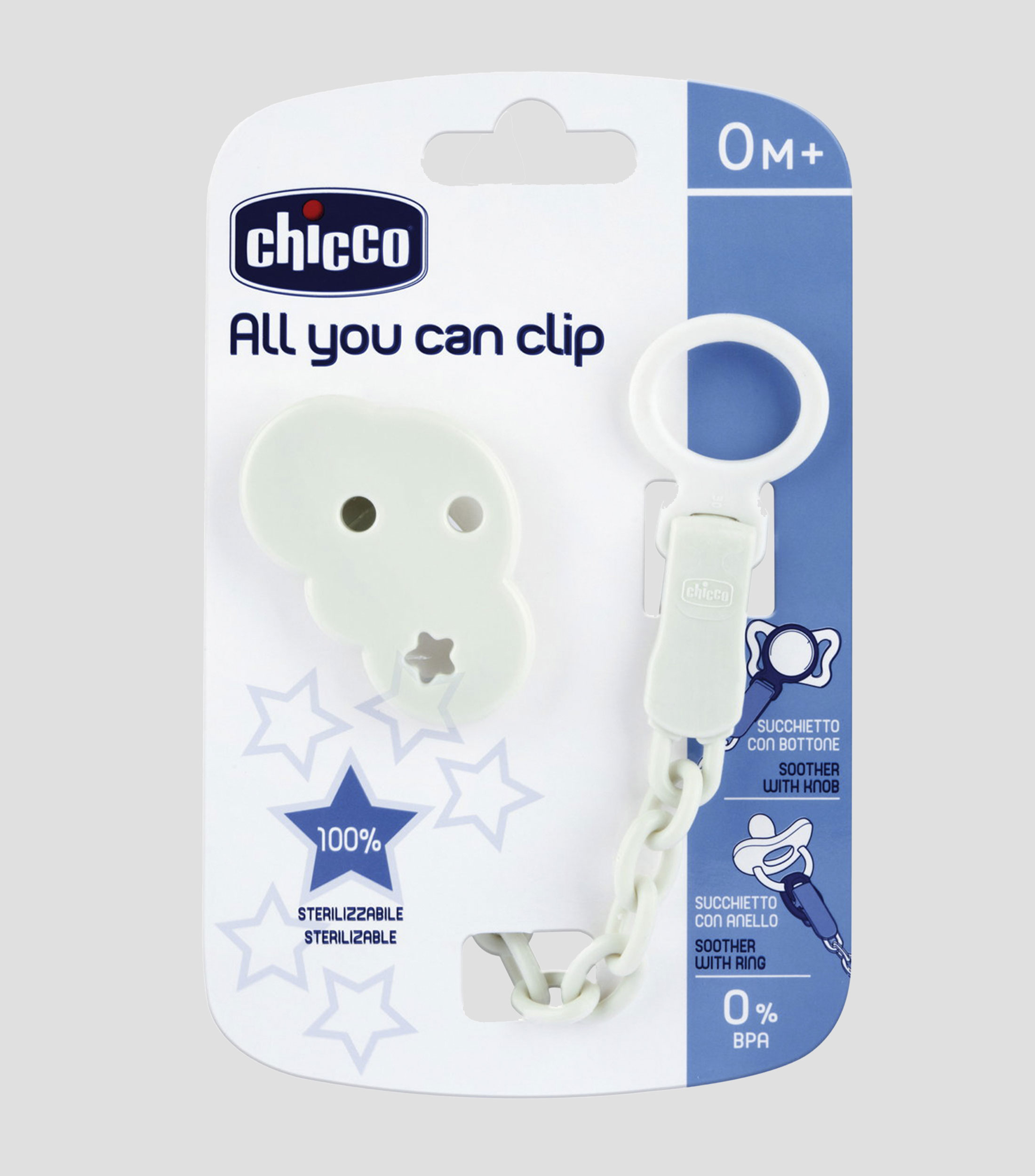Clip para chupón Nube recién nacido