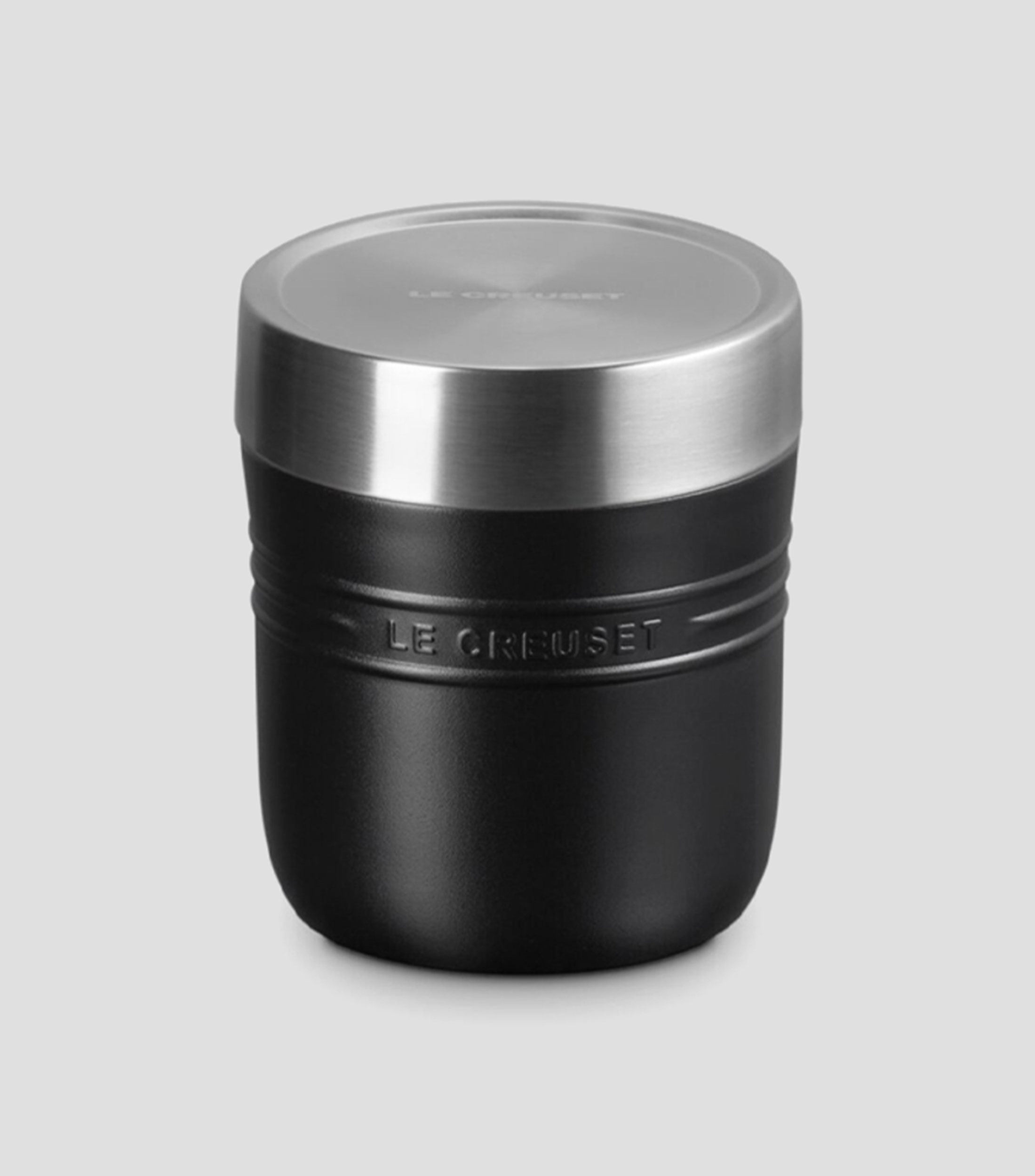 Contenedor Circular Negro, 500 ml