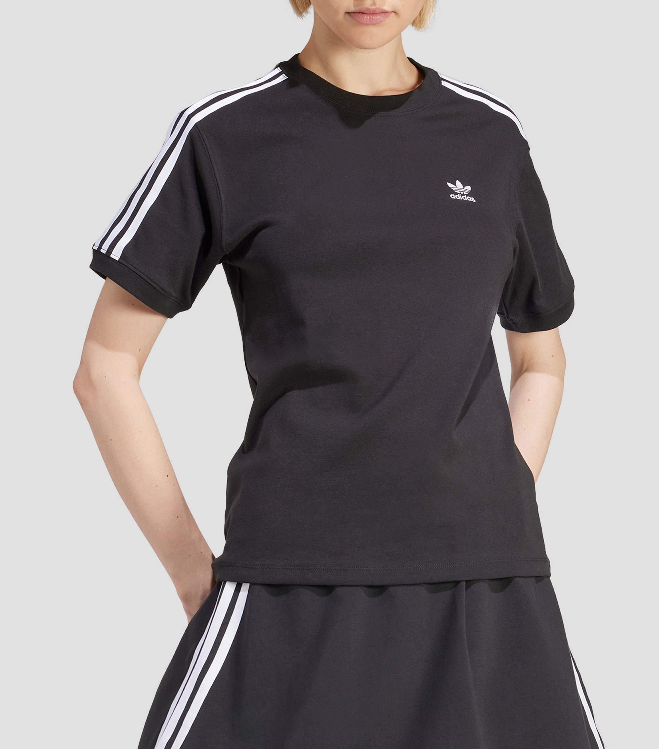 Playera deportiva 3 Stripe Mujer