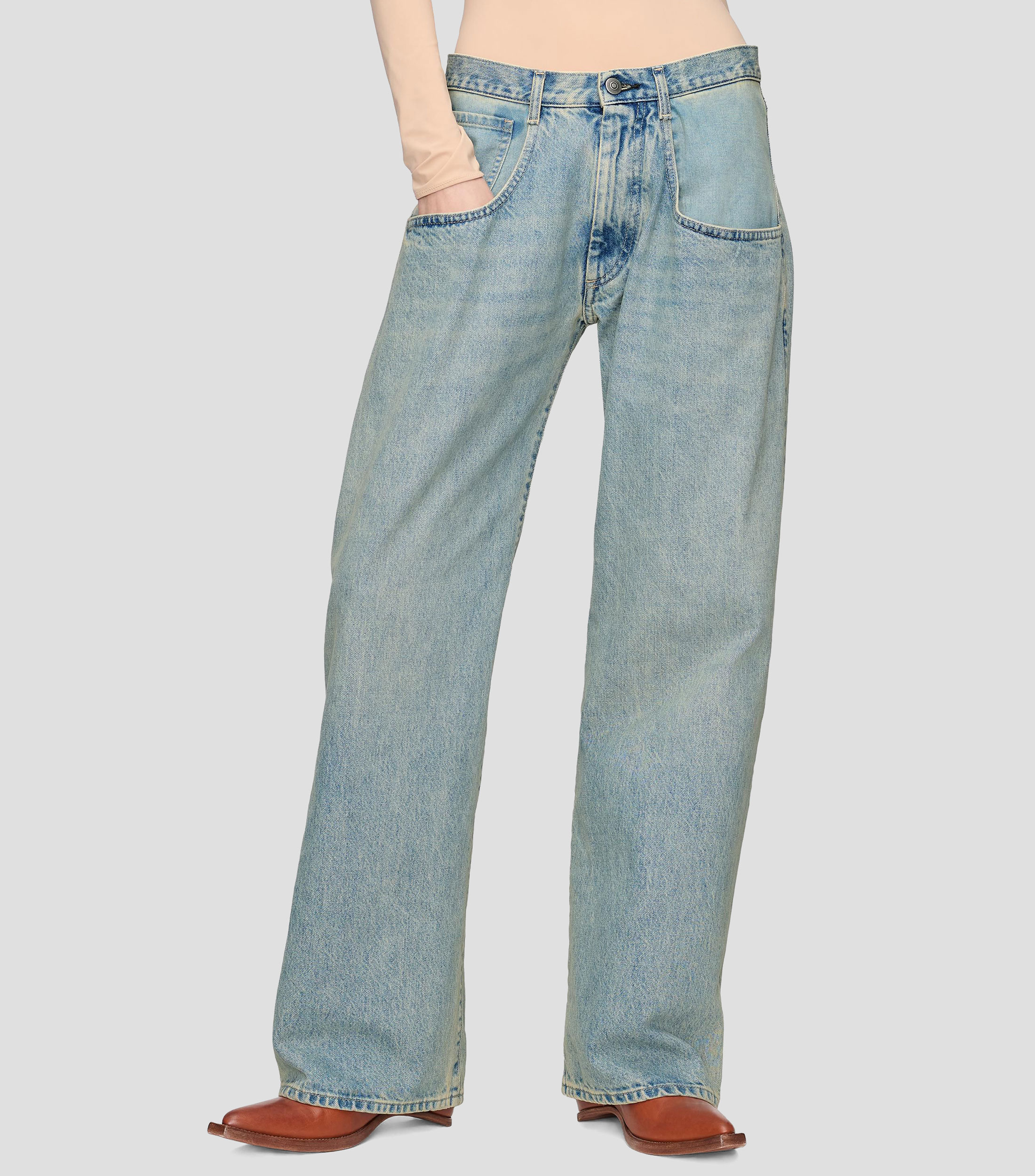 Jeans recto Mujer
