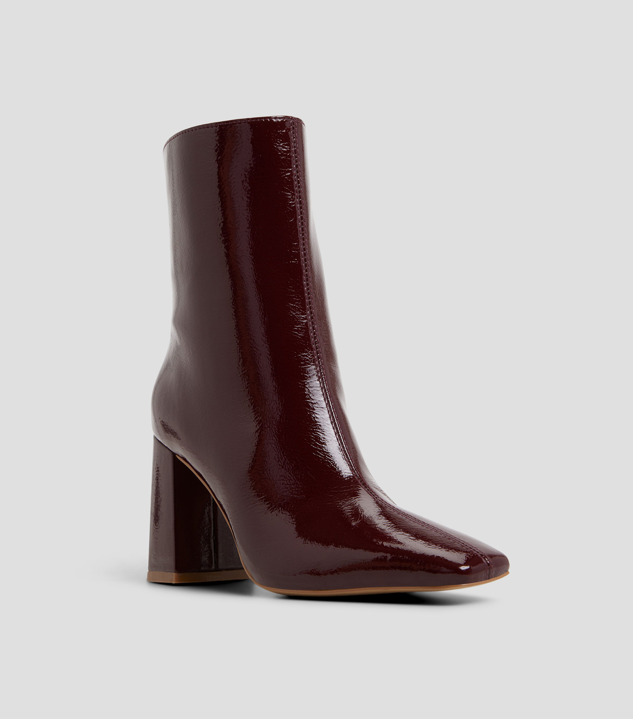 Botines Casuales con tacón alto y ancho Mujer
