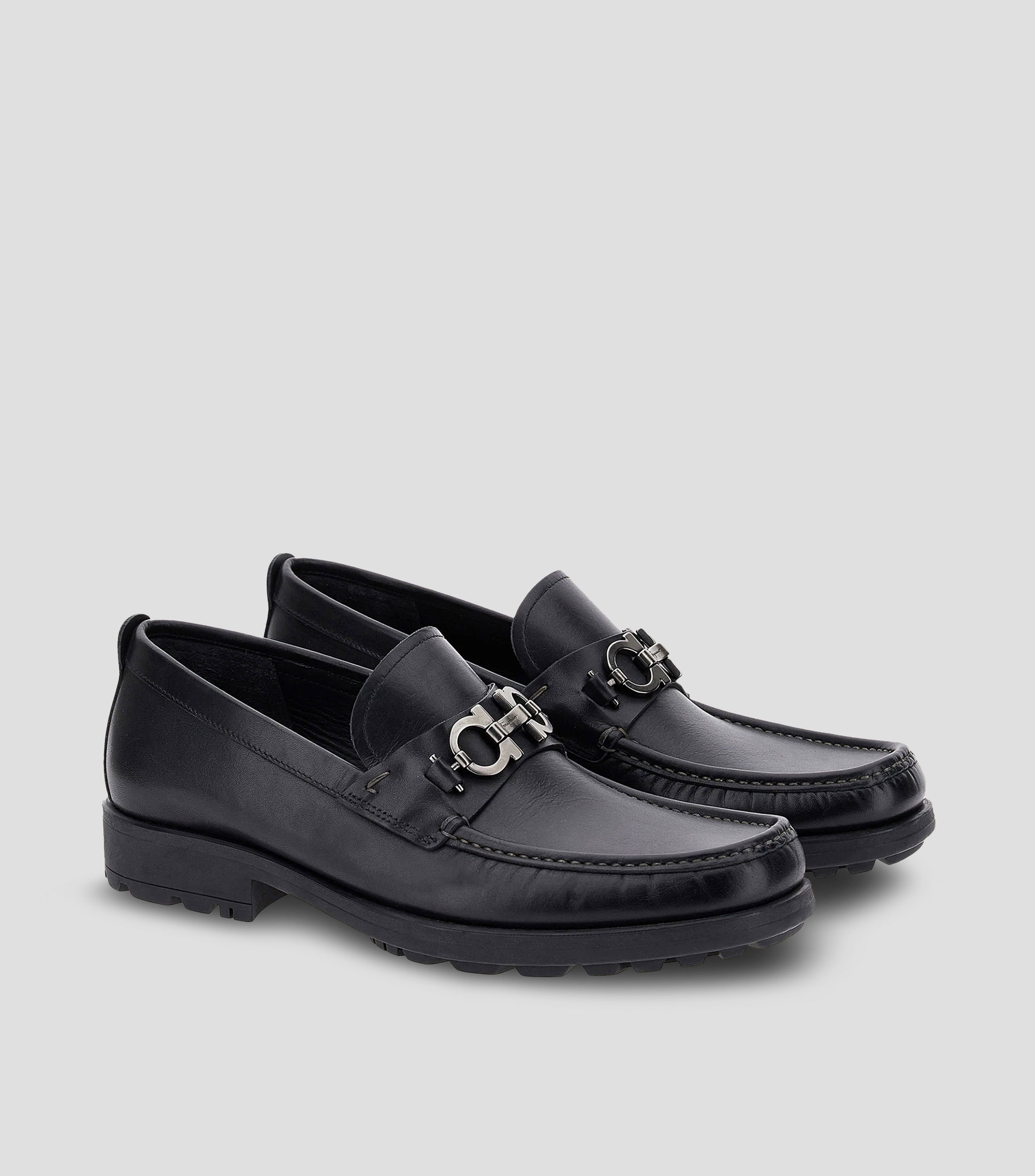 Mocasines ornamento Gancini Hombre
