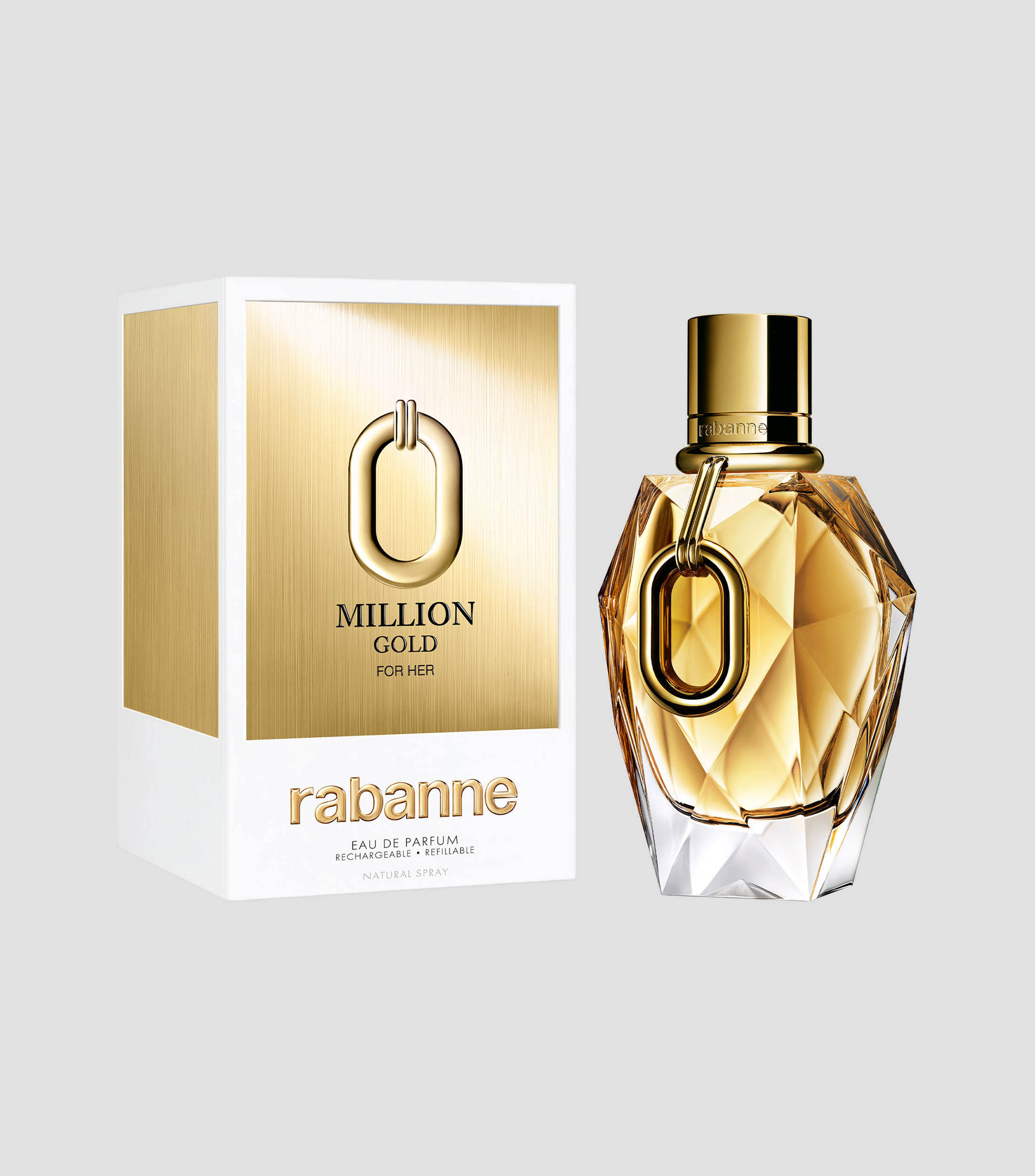 Perfume Million Gold for Her, Eau de Parfum 90 ml para Mujer