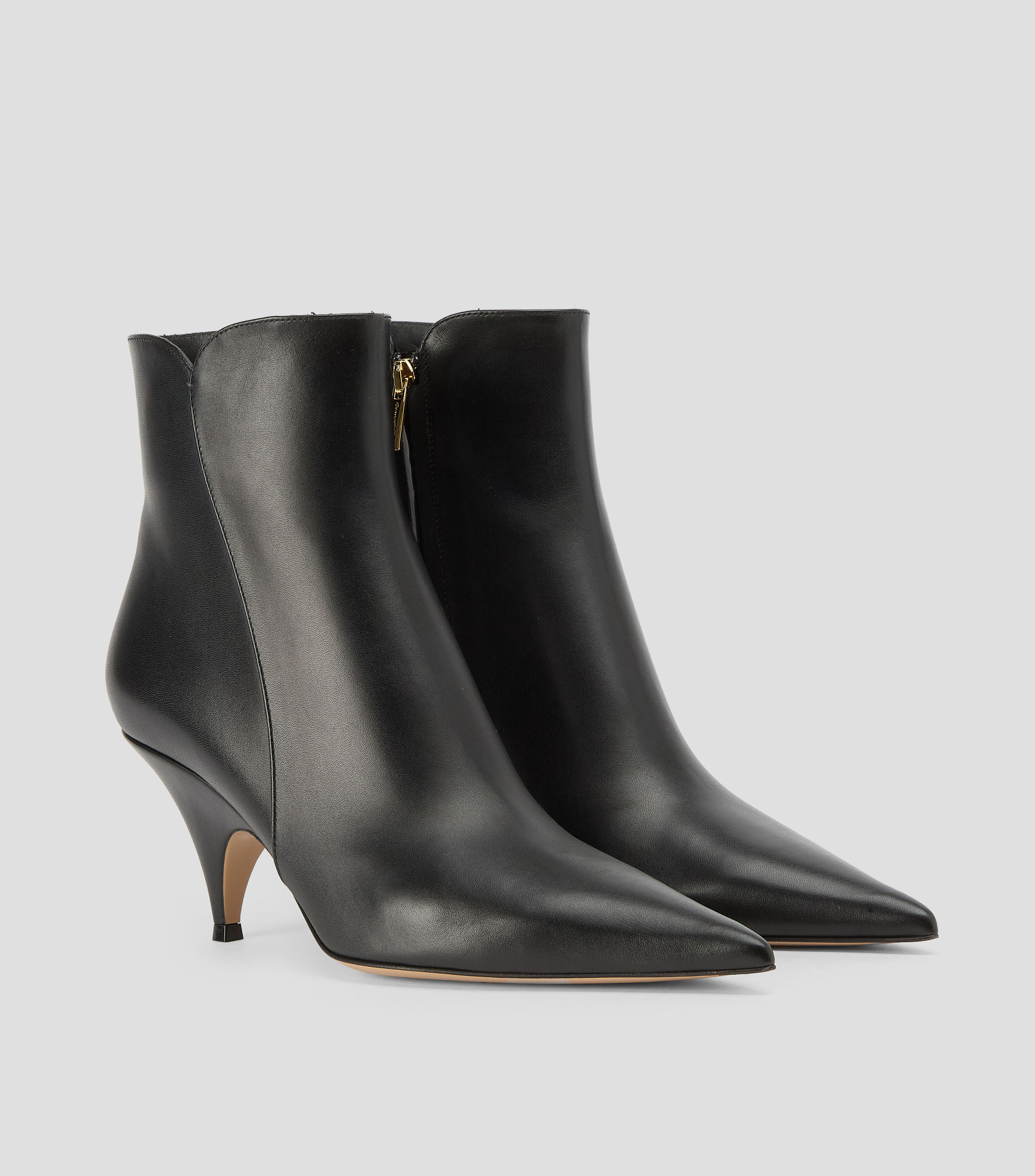 Botines con tacón alto delgado Mujer