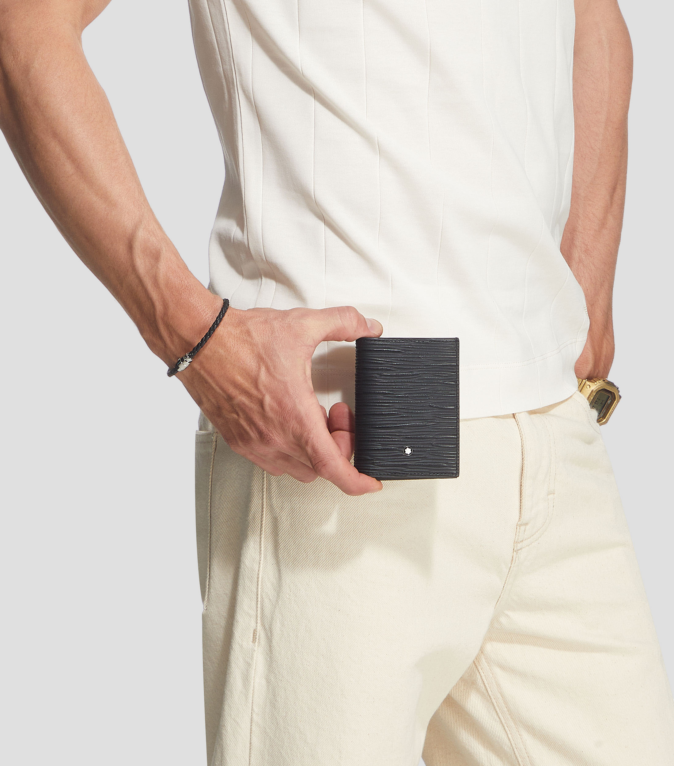 Mst 4810 Mini Wallet 4Cc Bk