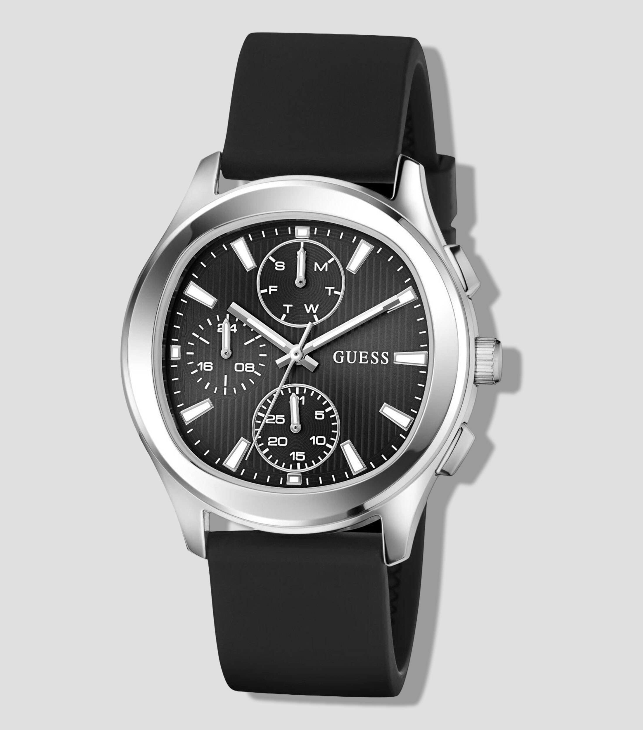 Reloj par Hombre Palmer casual plateado/negro