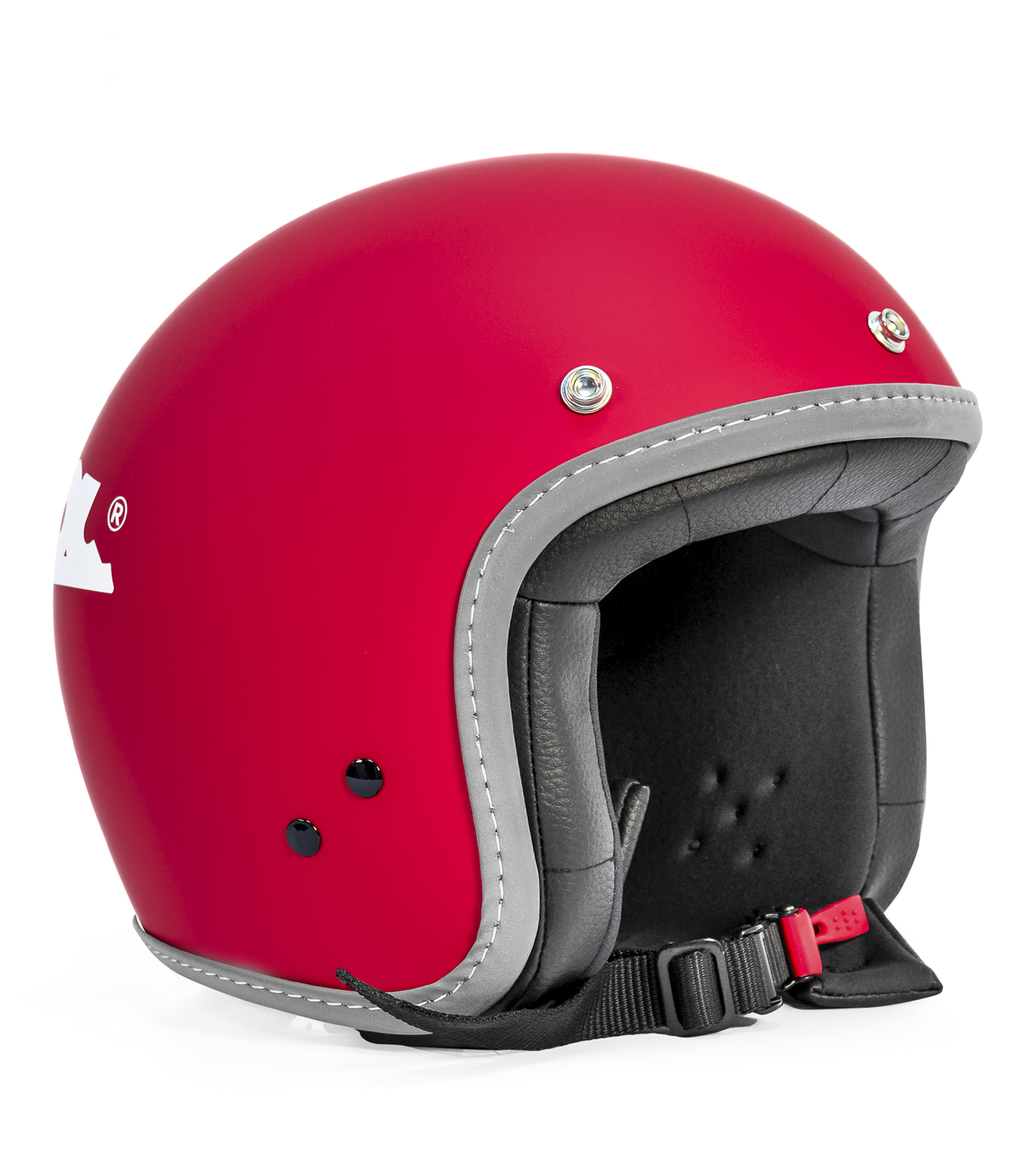 Vespa Casco de Motociclista Jet rojo - El Palacio de Hierro