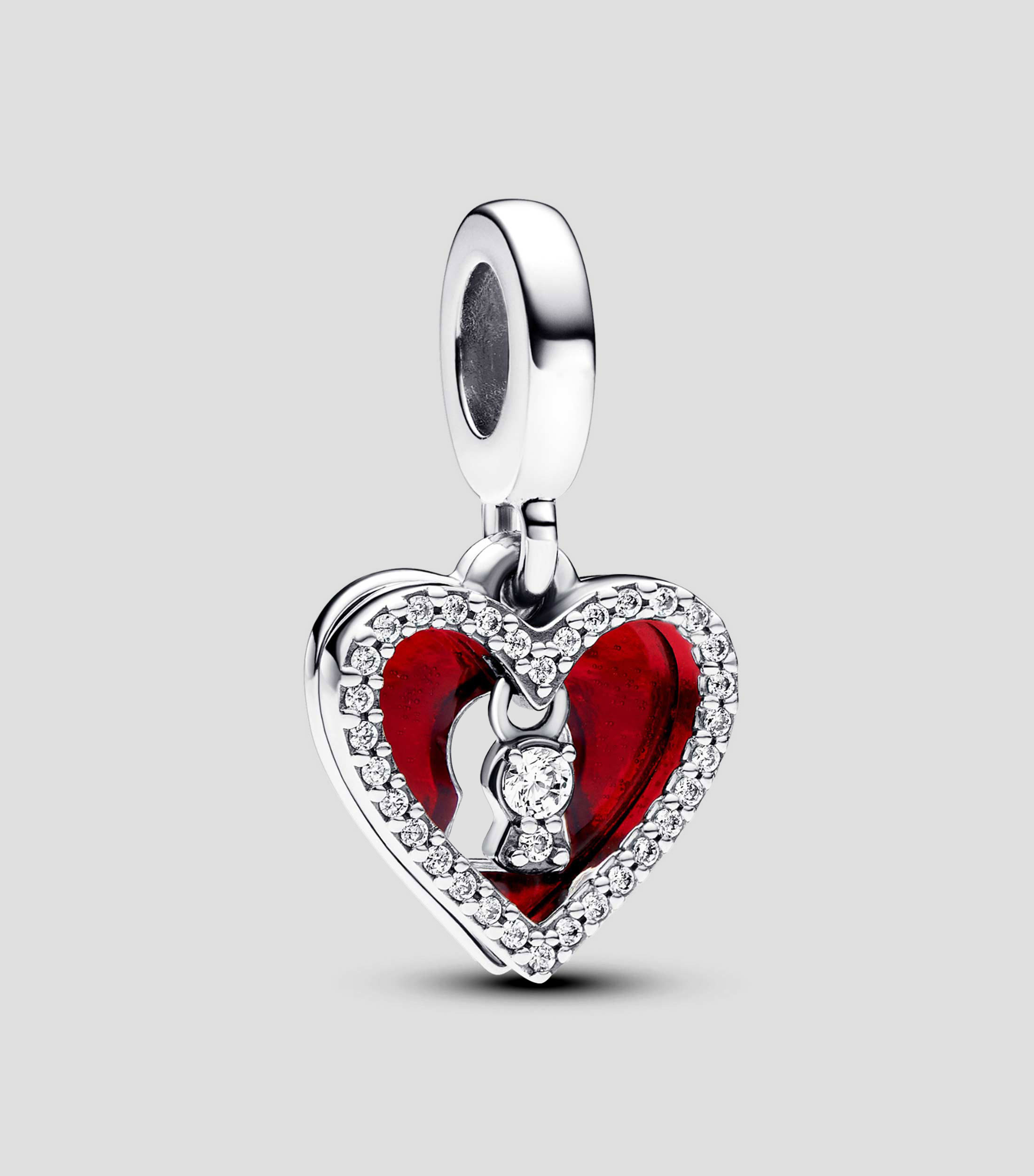 Charm Pandora Moments corazon en plata .925 Mujer