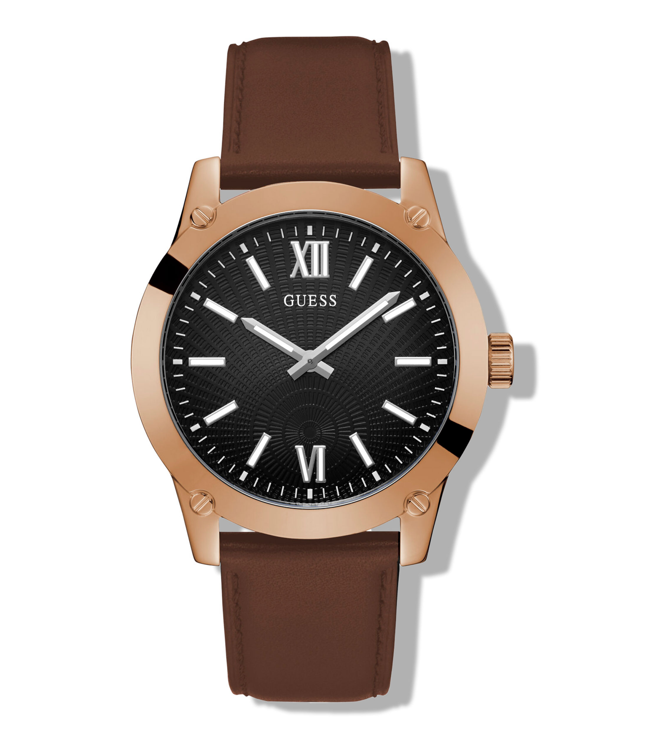 Guess Reloj para hombre Crescent Casual, Café - El Palacio de Hierro