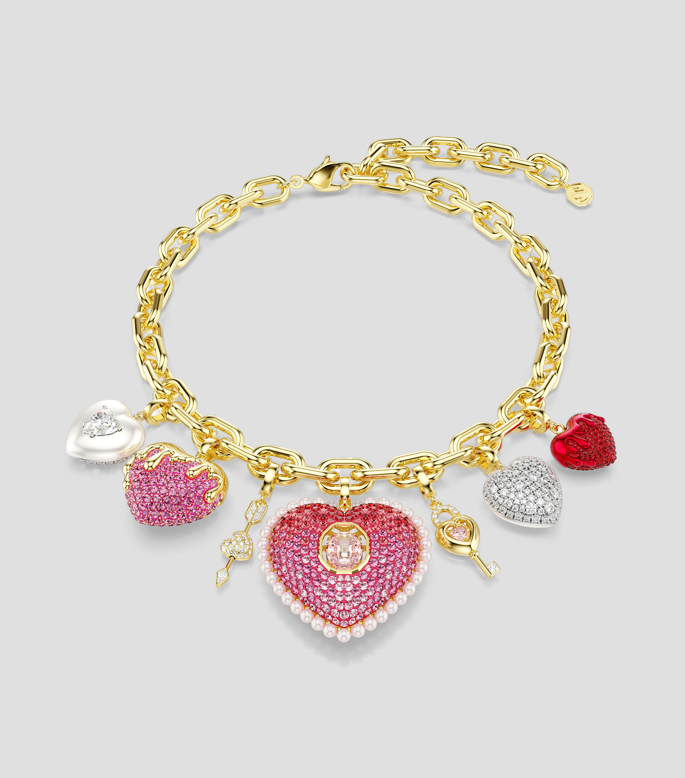 Collar con corazones Idyllia Mujer