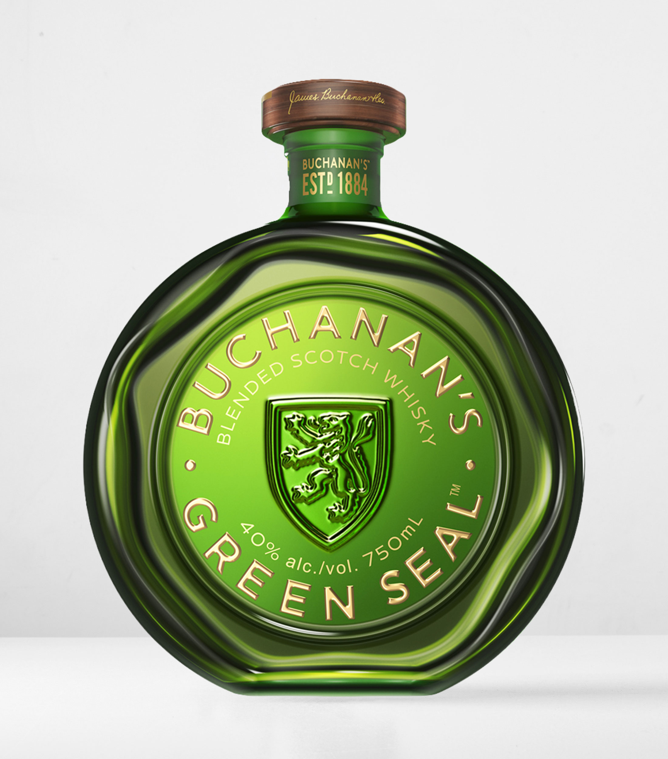 Whisky Green Seal, 750 ml