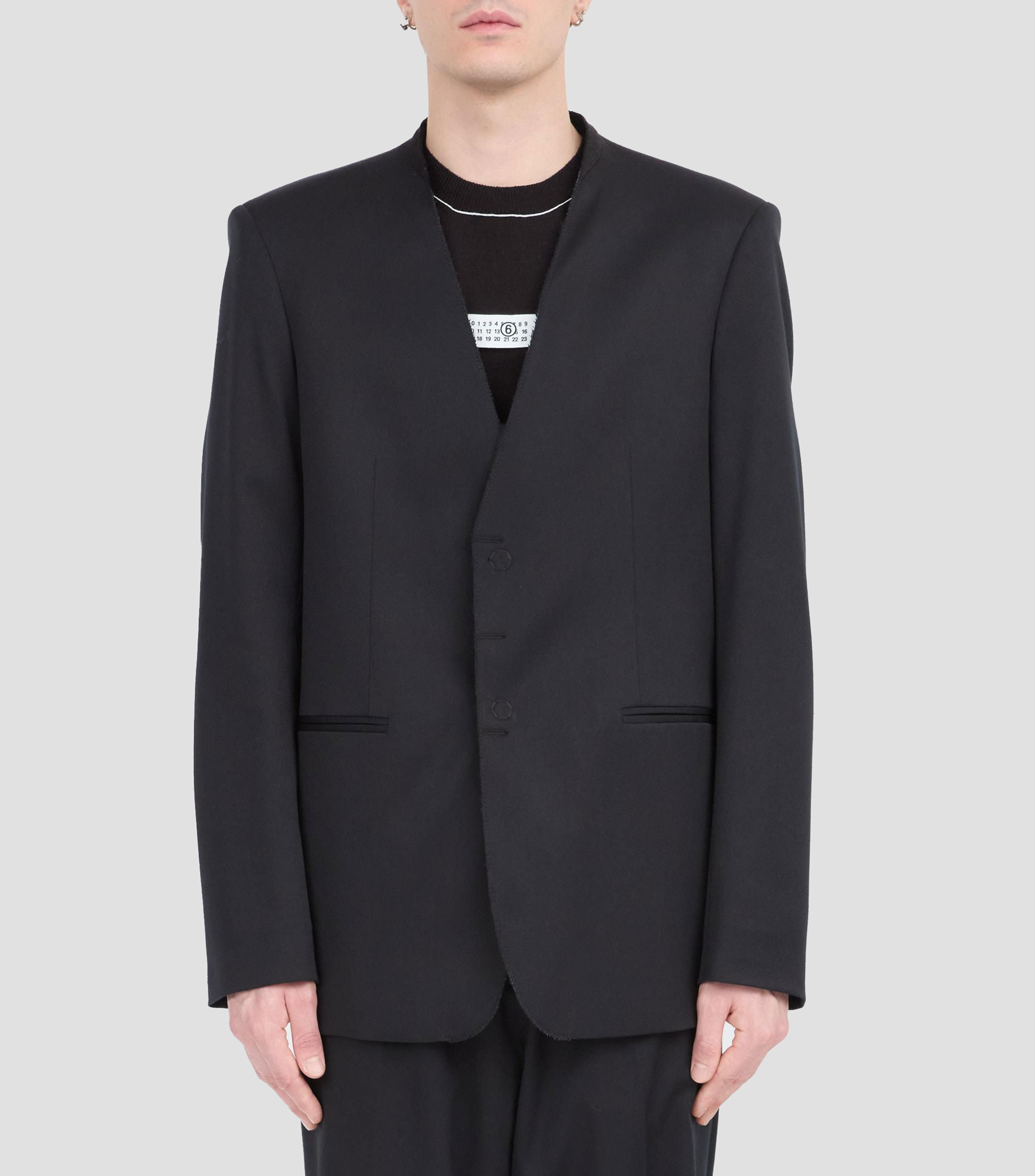 Saco abierto relaxed Hombre
