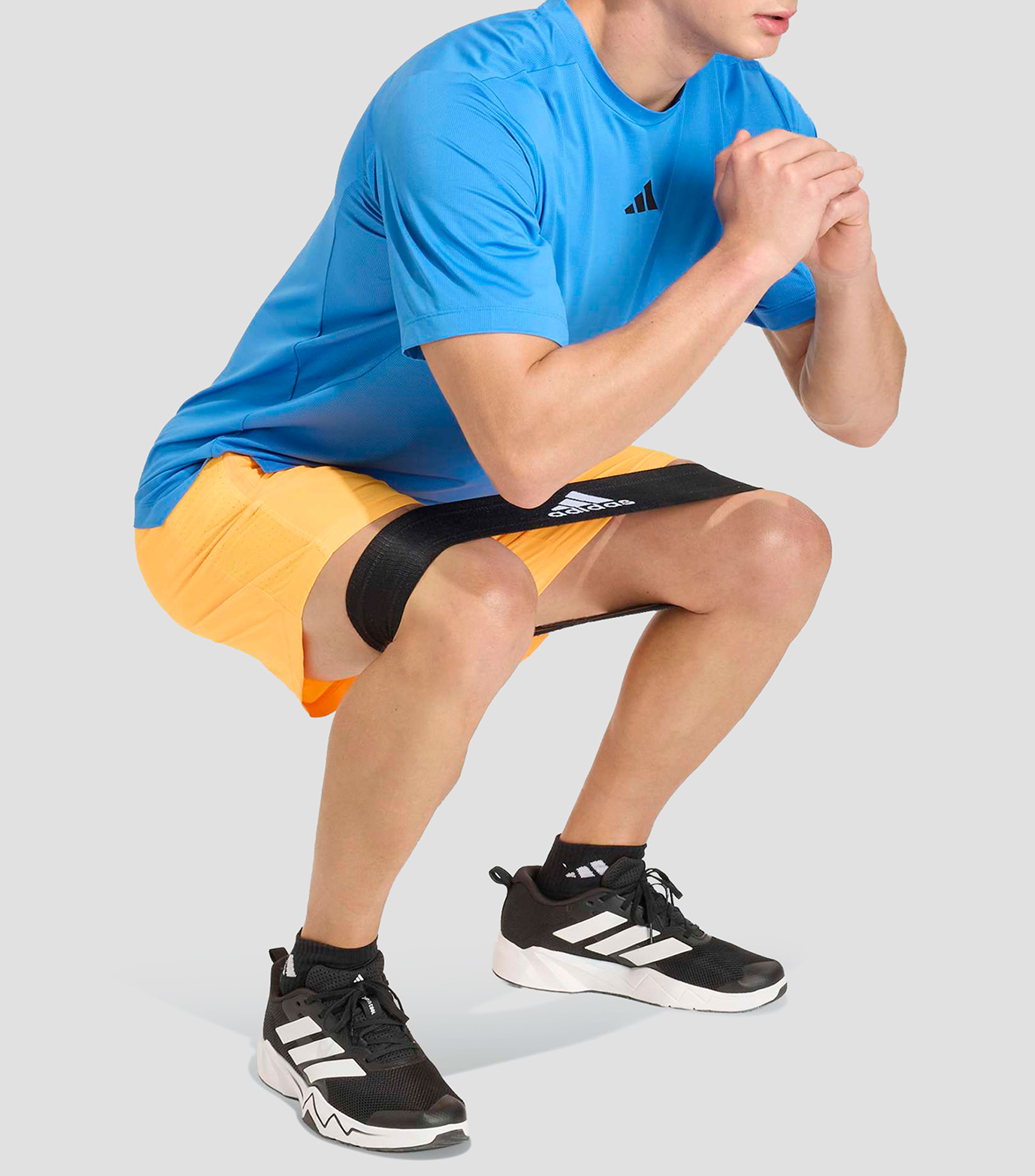 Playera para entrenamiento liso Hombre
