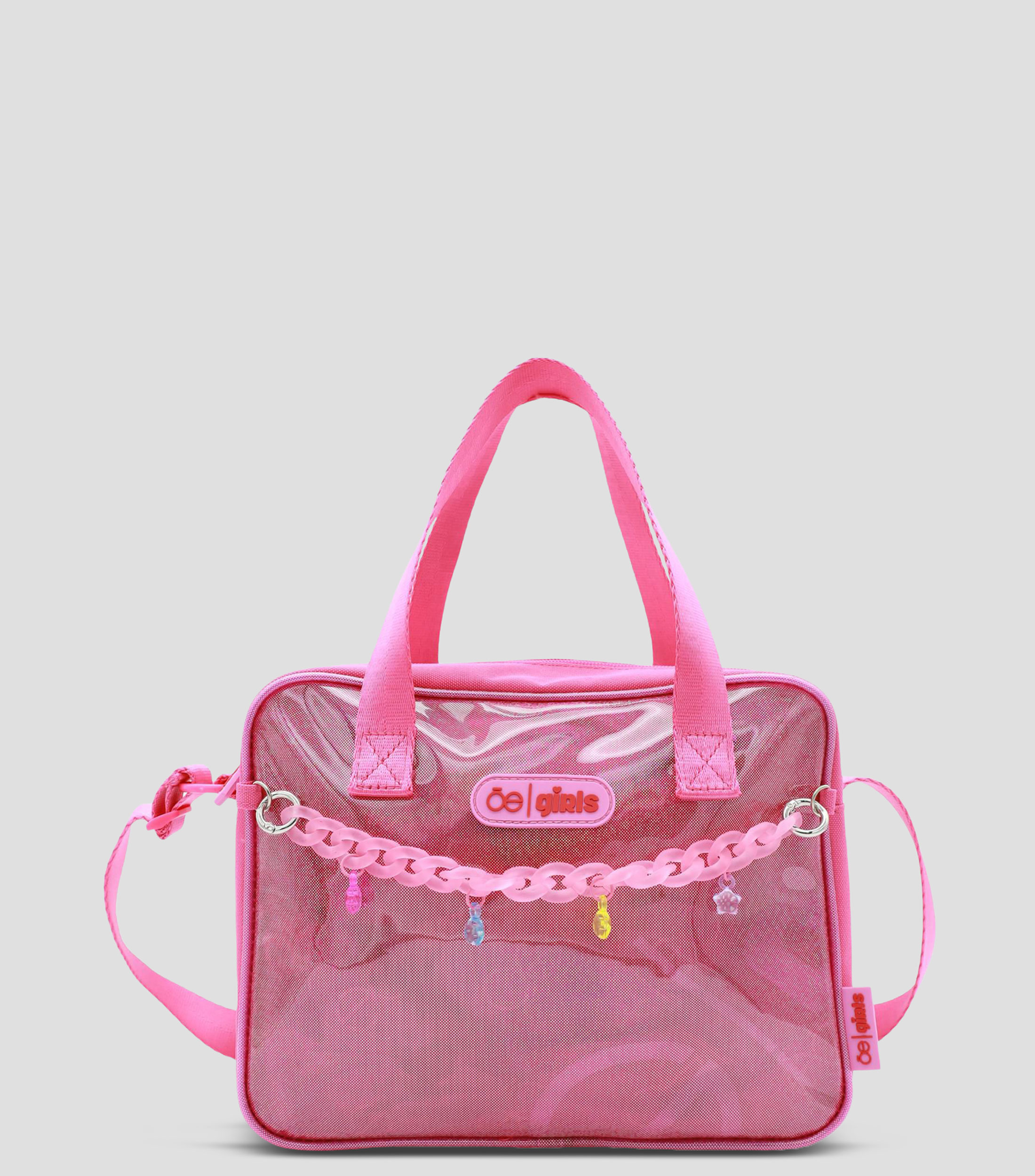 Bolsa Satchel Rosa lisa Niña