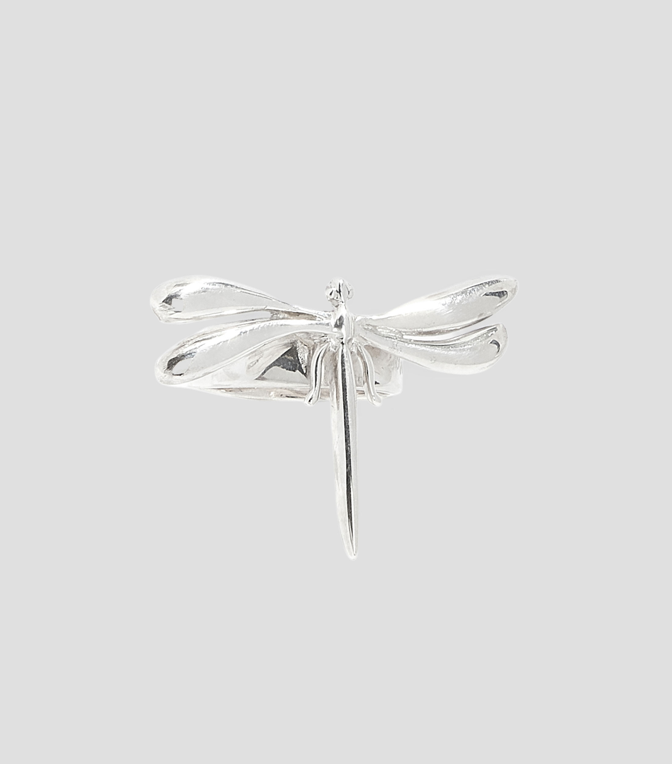 Anillo de plata .926 Libélula Mujer Talla: 6