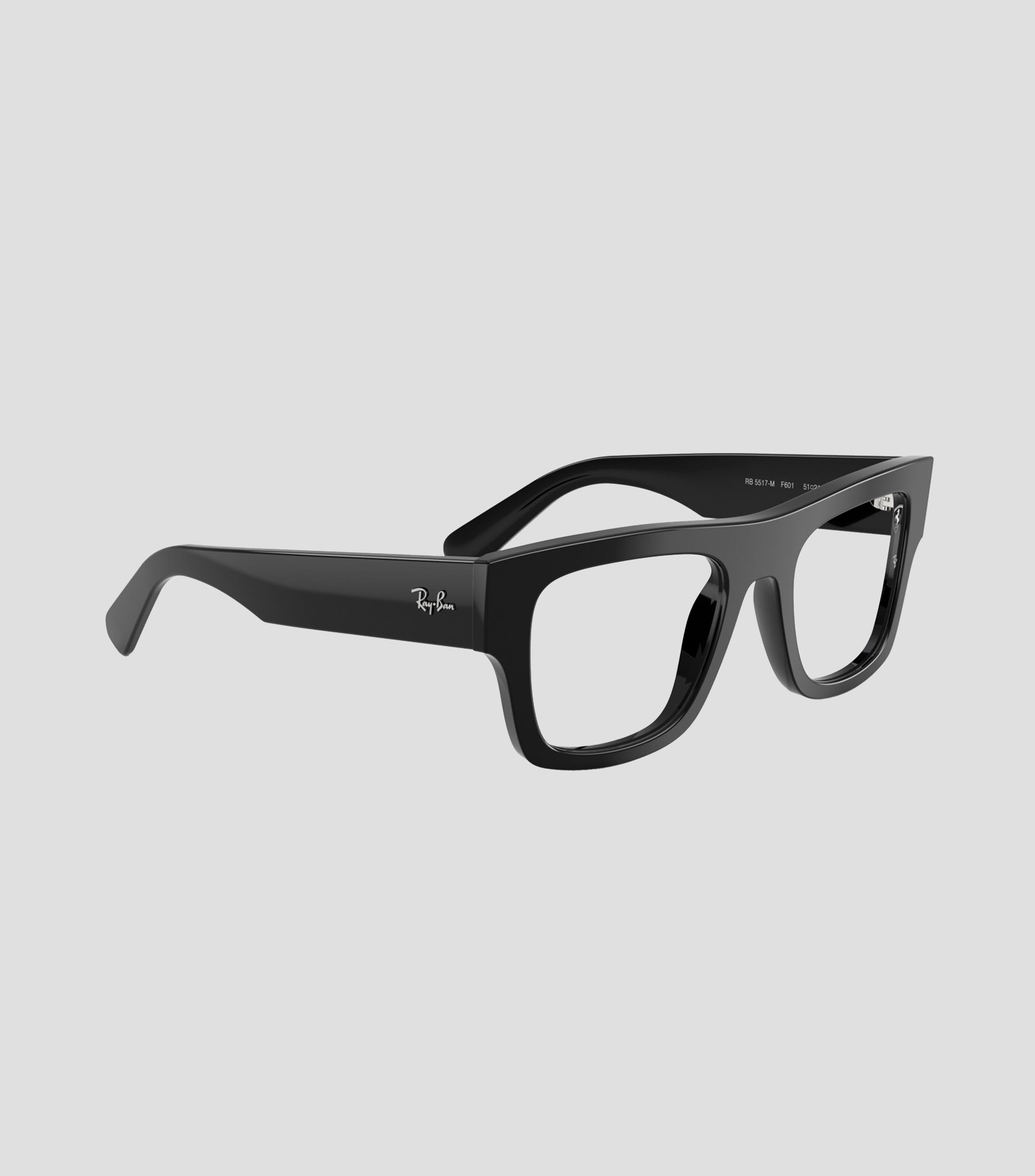 Lentes oftálmicos cuadrados Scuderia Ferrari Collection negro Unisex