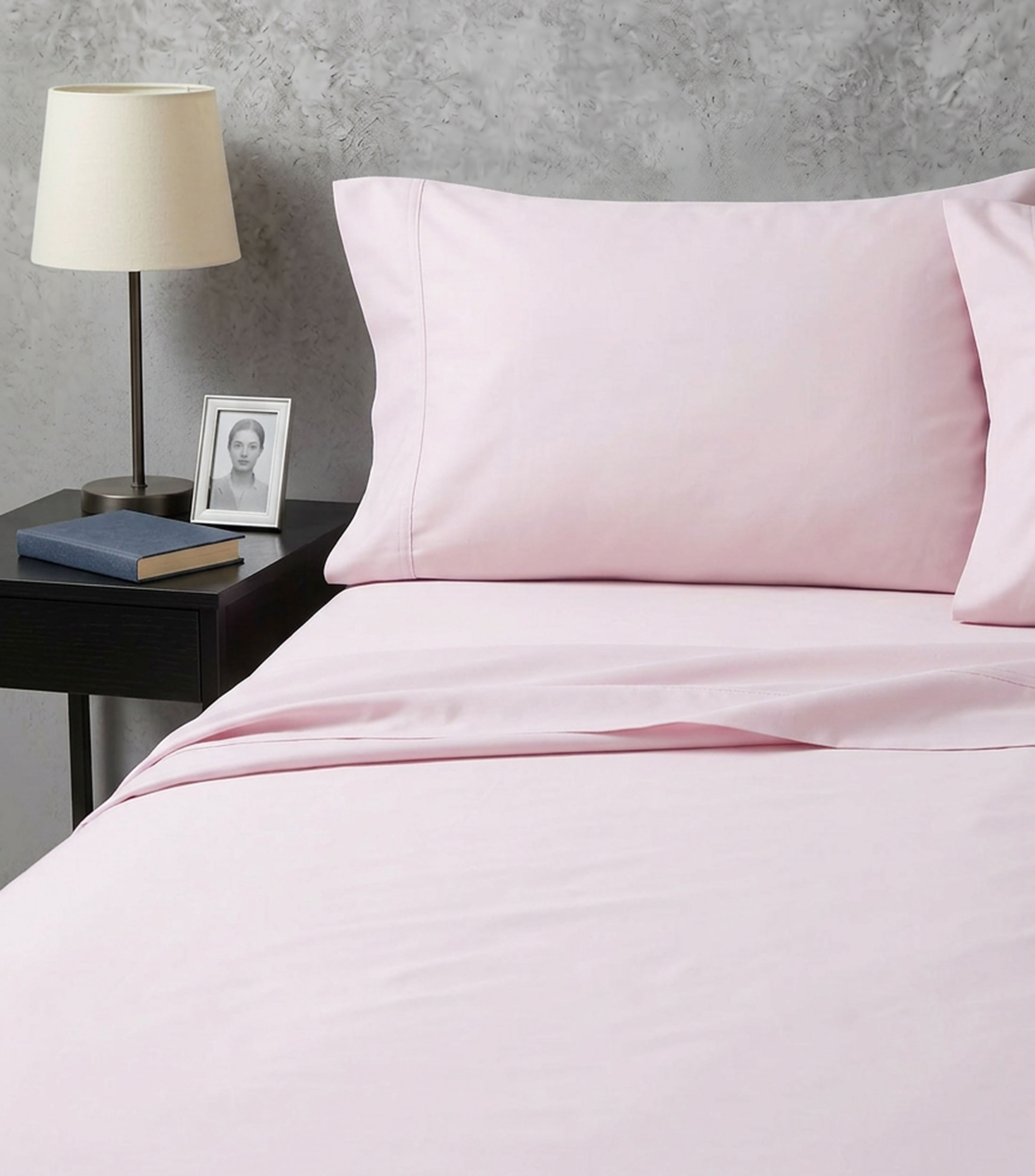Juego de fundas para almohada Estándar en algodón Spencer lavanda