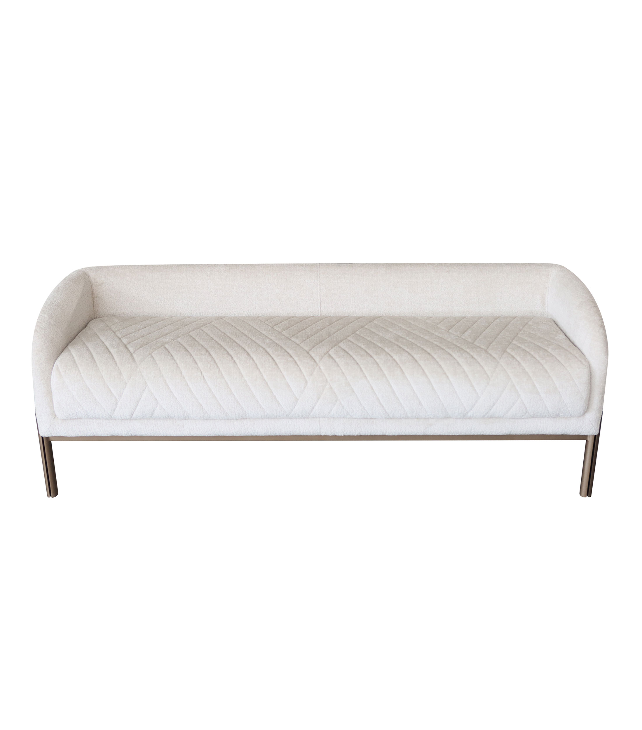 Banca Belluno en madera beige
