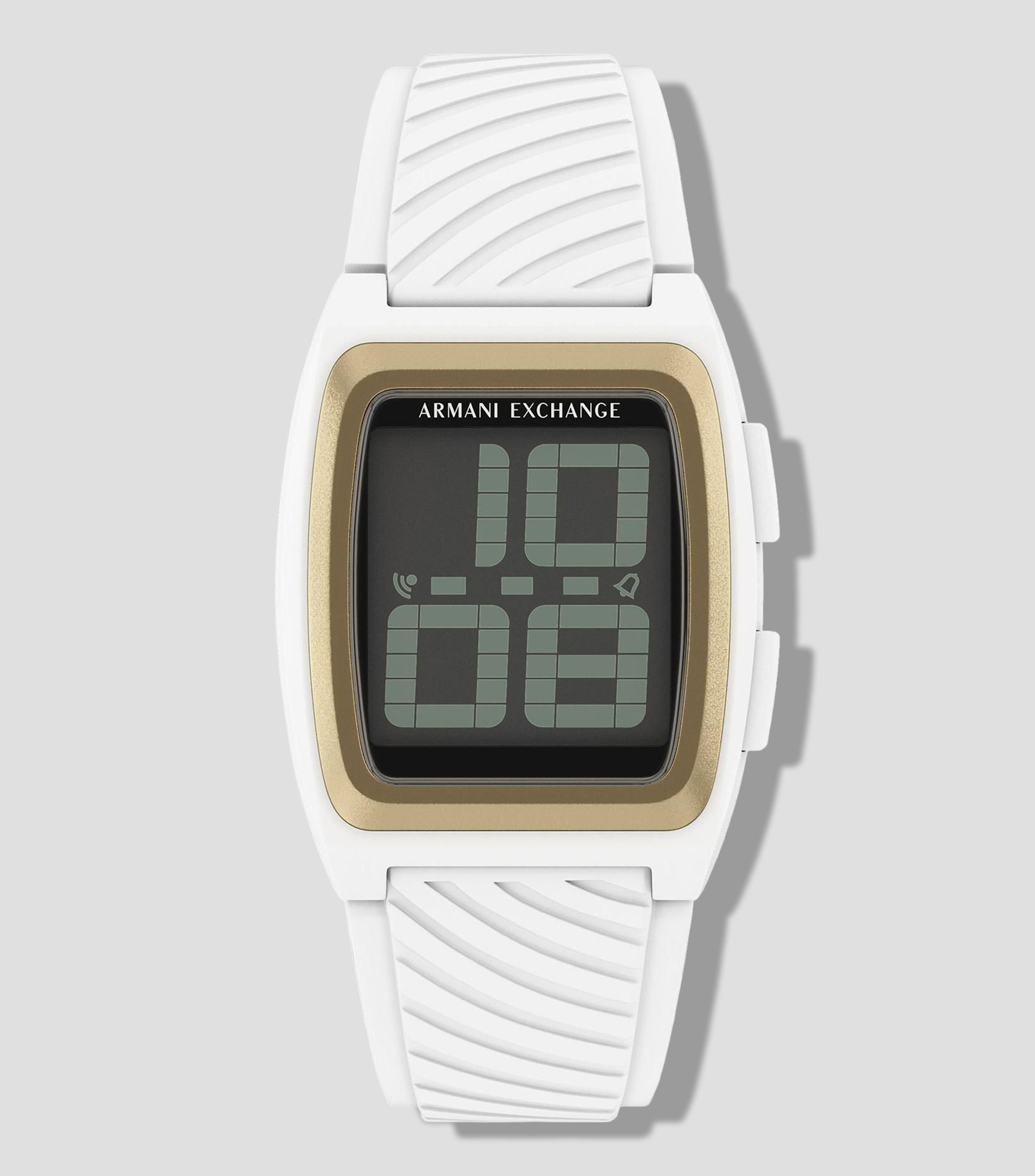 Reloj para Hombre Casual Dorado, Blanco
