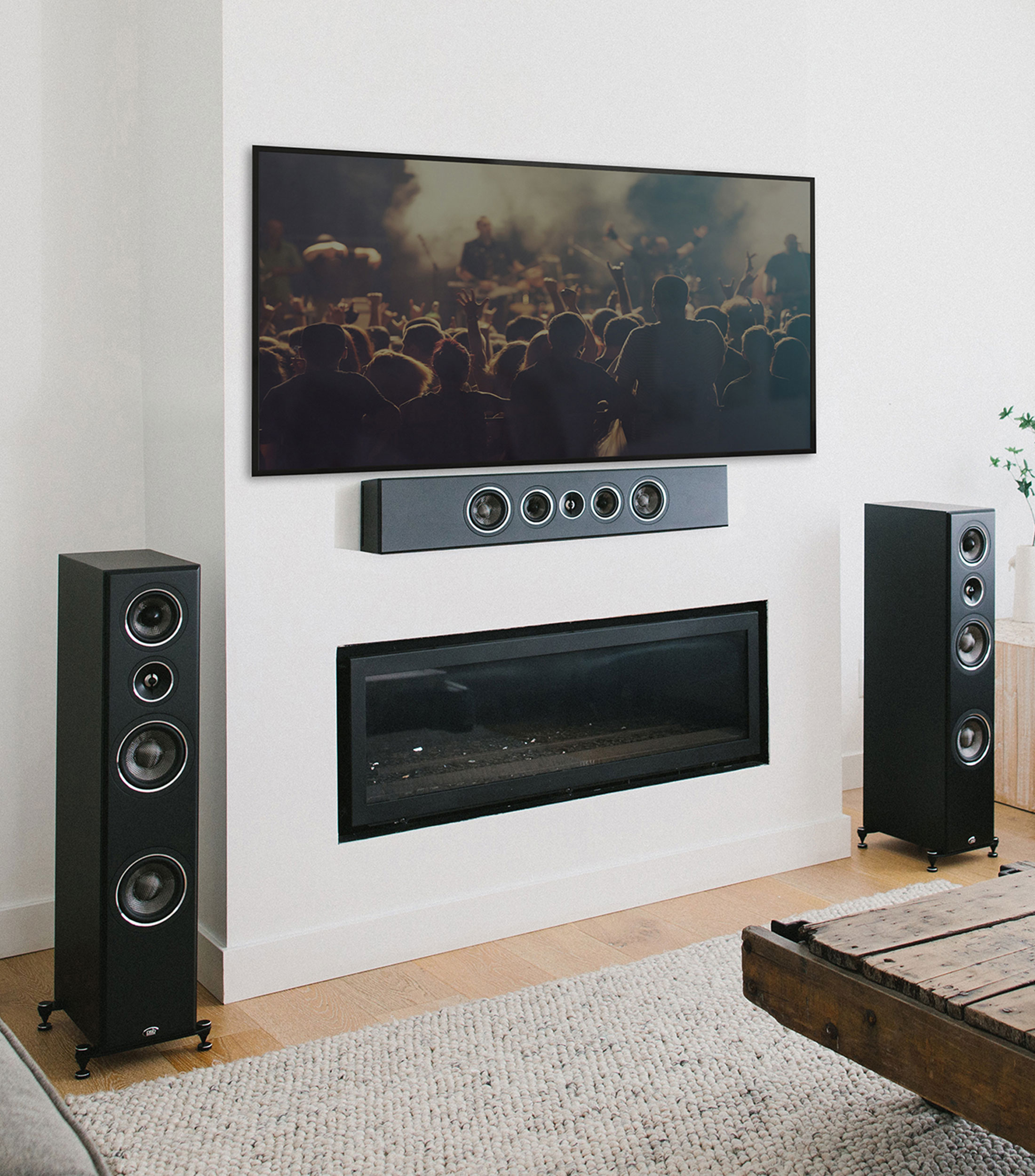 Altavoz Central de pared Alambrico 100 W