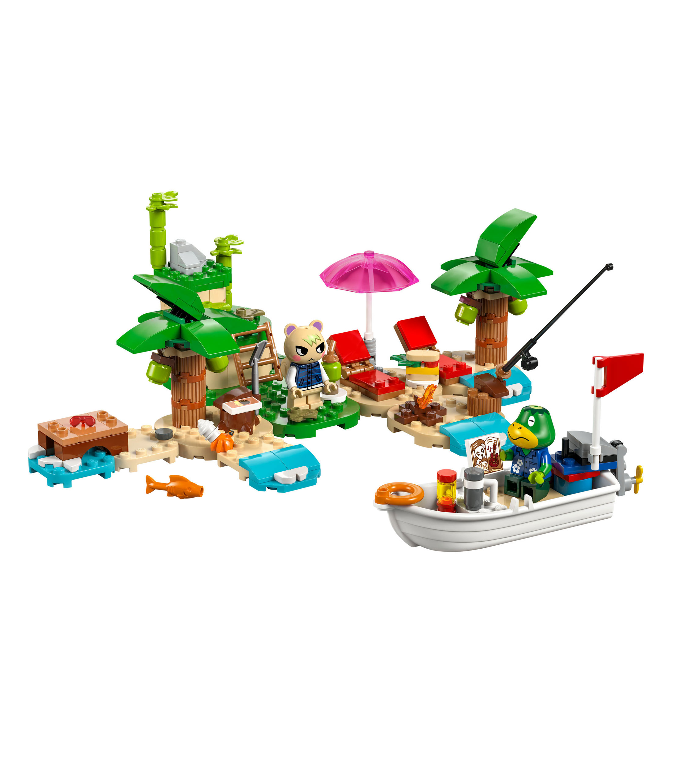 Lego Animal Crossing Paseo en barca con el Capitán 77048