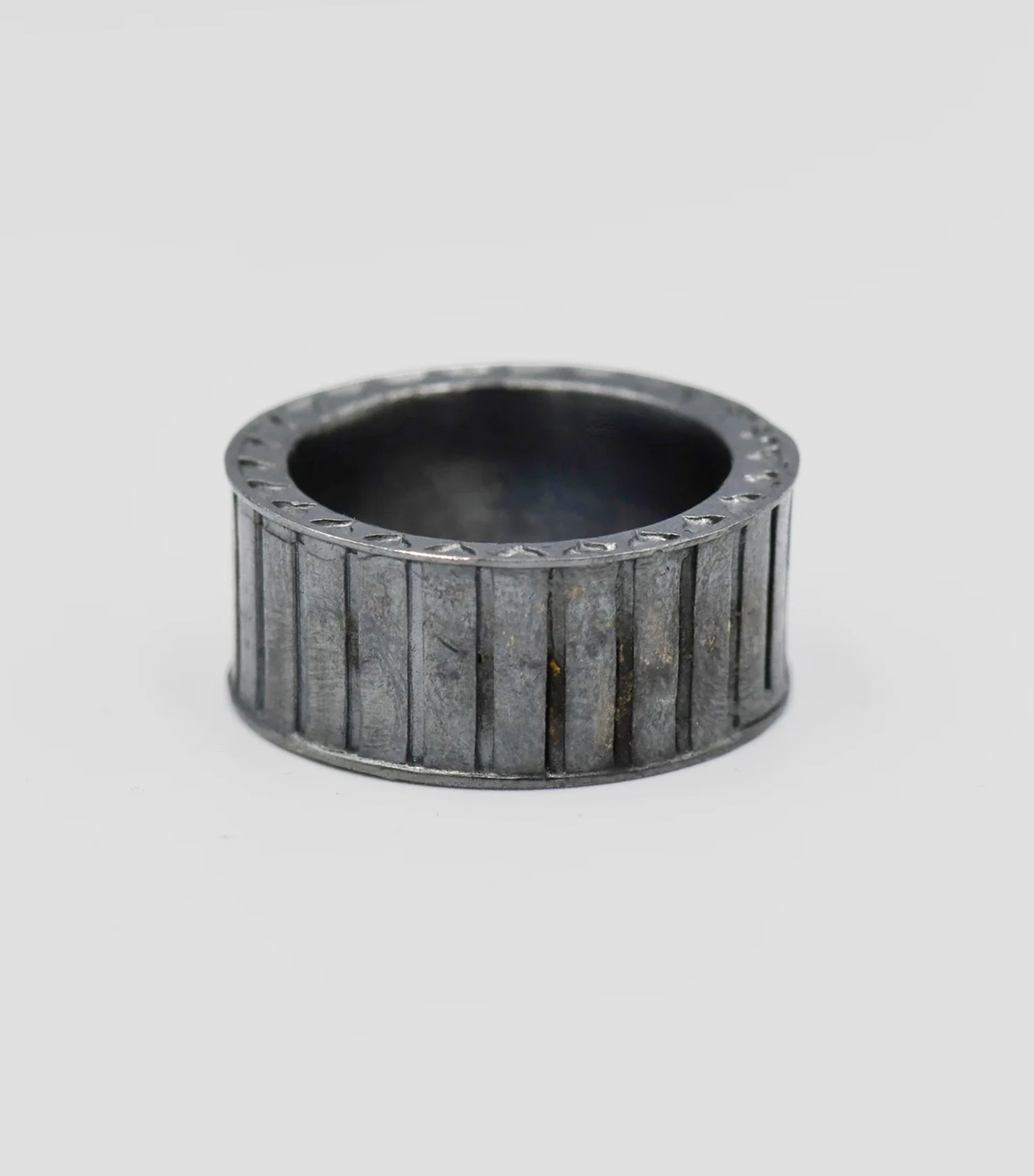 Anillo en plata .925 Wood Barrel Hombre Talla 10