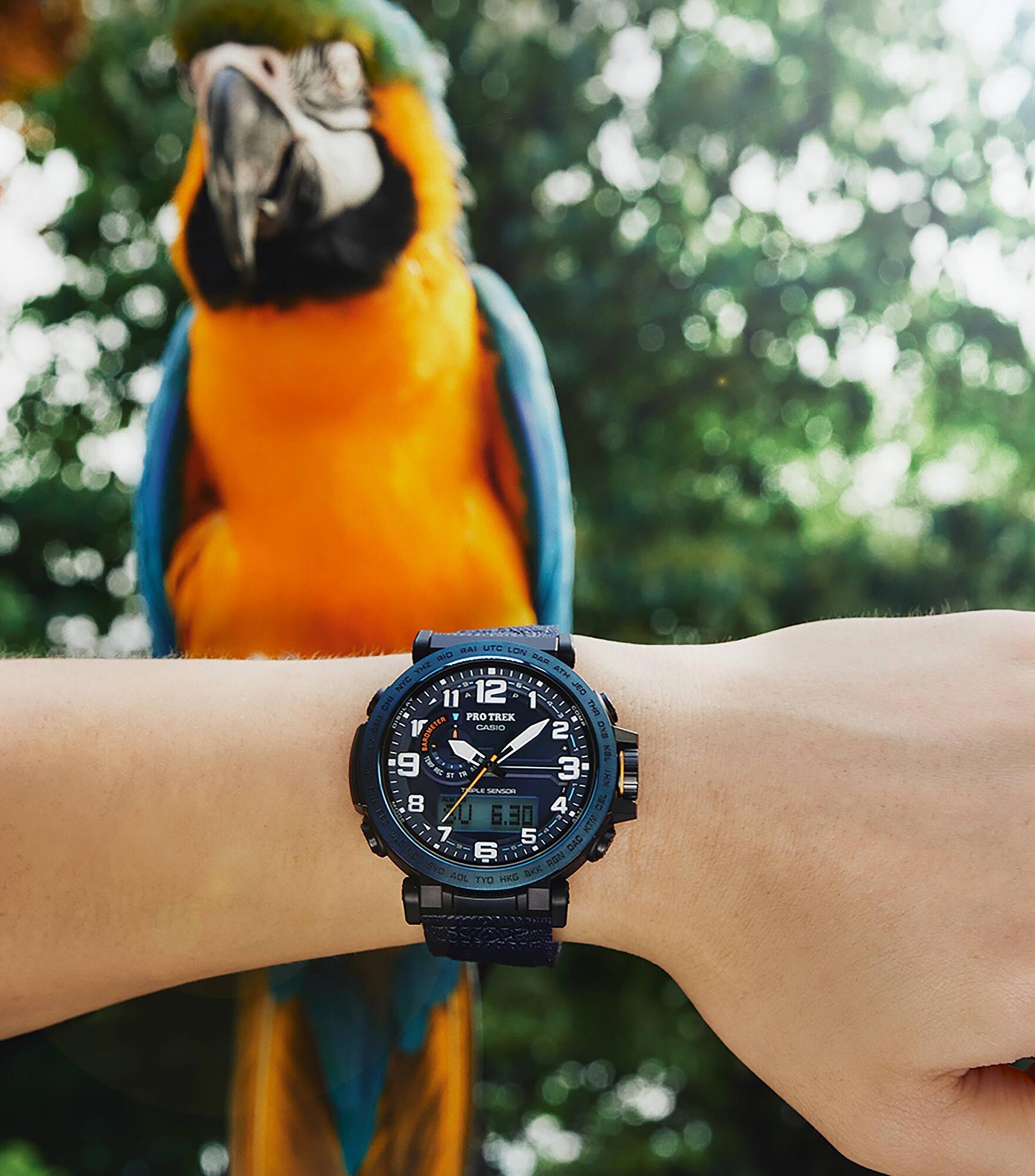 Reloj para Hombre Pro Trek deportivo azul