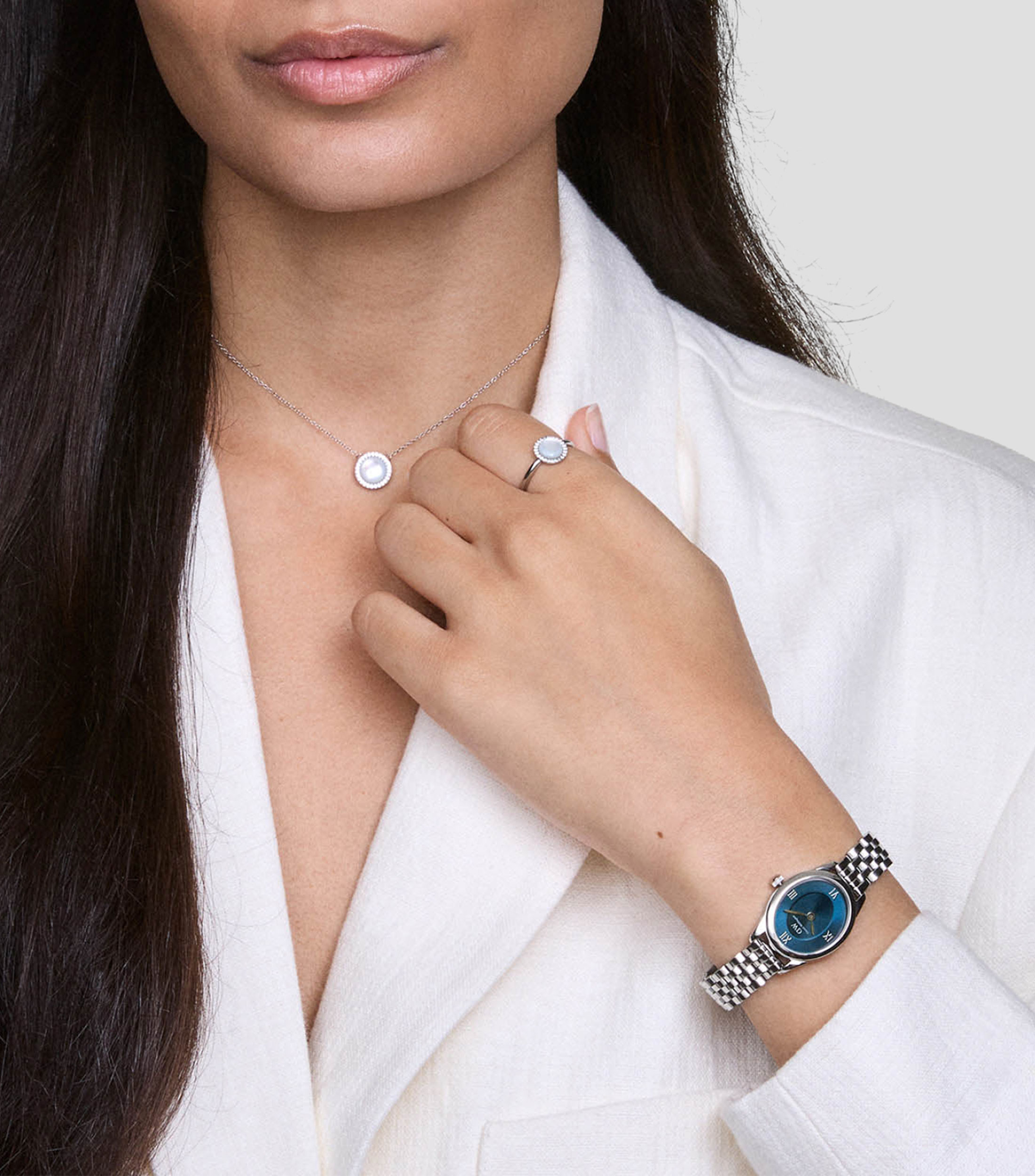 Reloj para Mujer Casual, Plateado