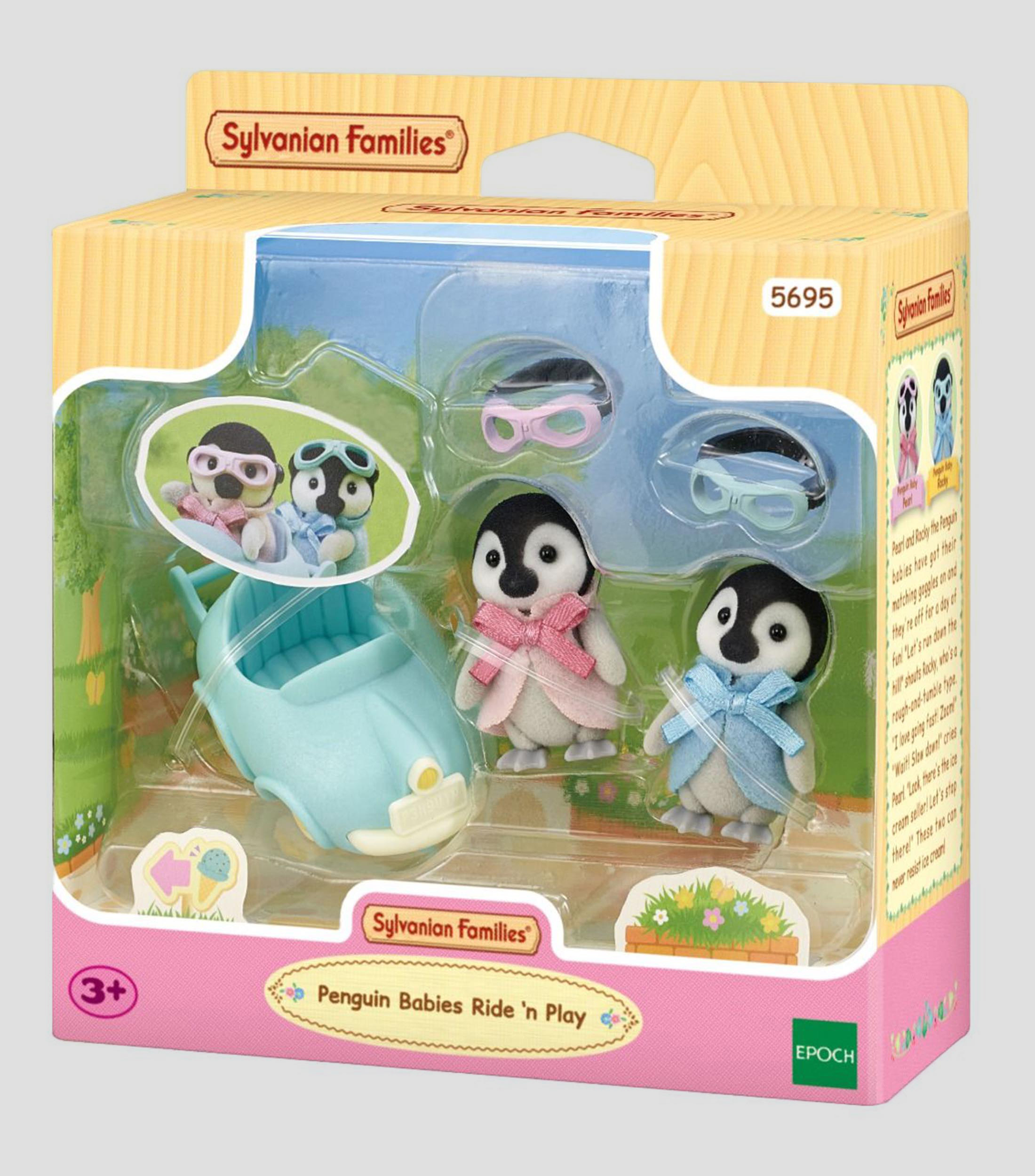 Playset Penguin Babies Ride 'n Play