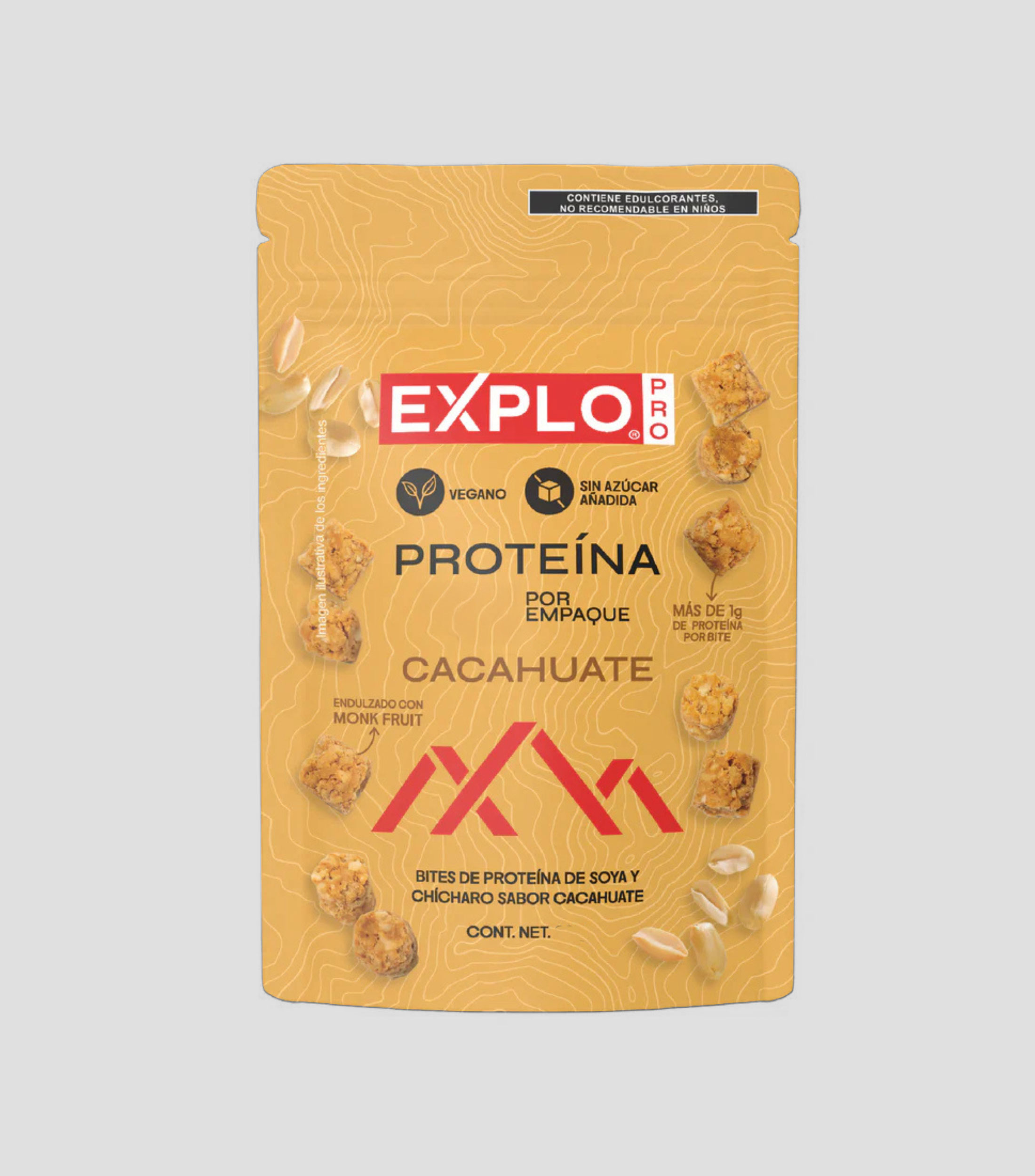 EXPLO Bites de proteína EXPLO PRO - Sabor Cacahuate, 80 gr |El Palacio ...