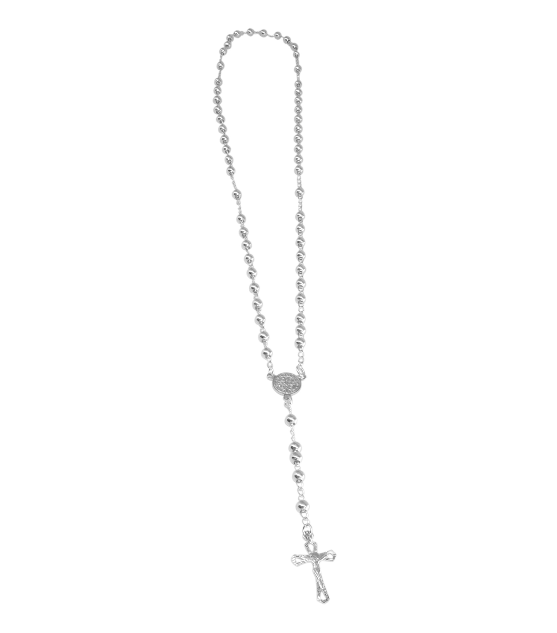 Rosario en plata.925 Unisex