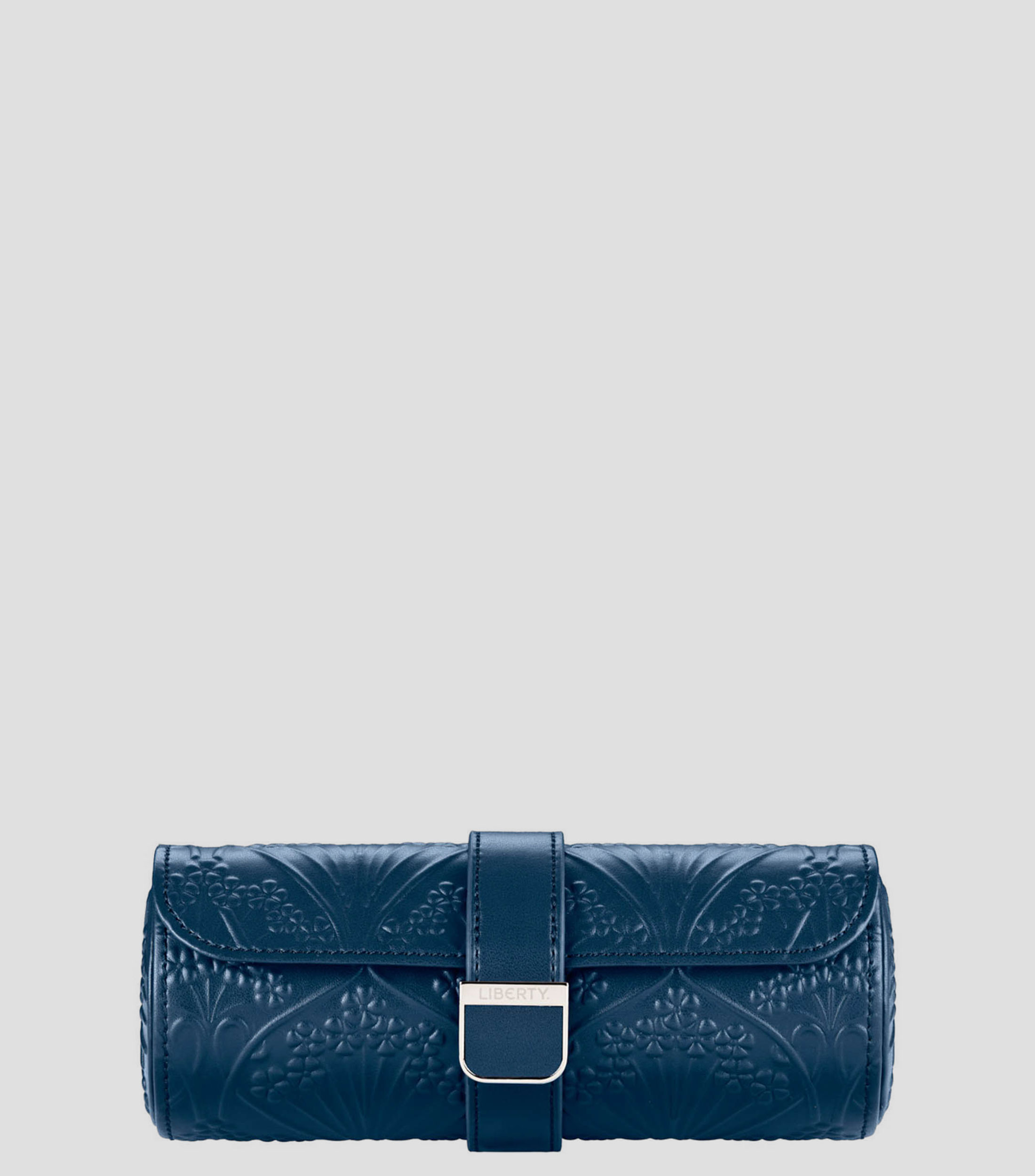 Estuche Watch Roll Triple All Over Ianthe WOLF X LIBERTY Azul Marino