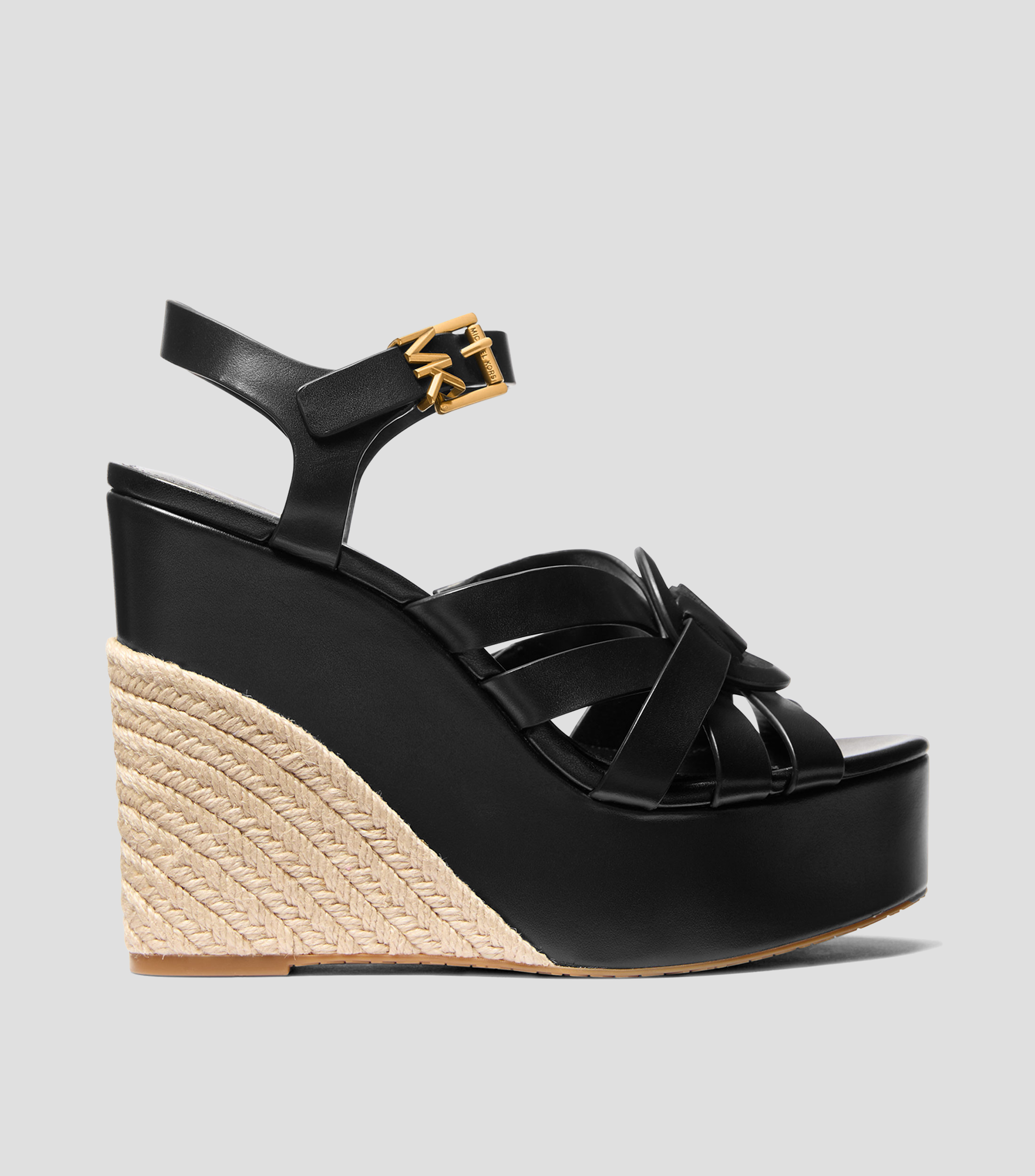 Sandalias con tacón alto de cuña Erika Mujer
