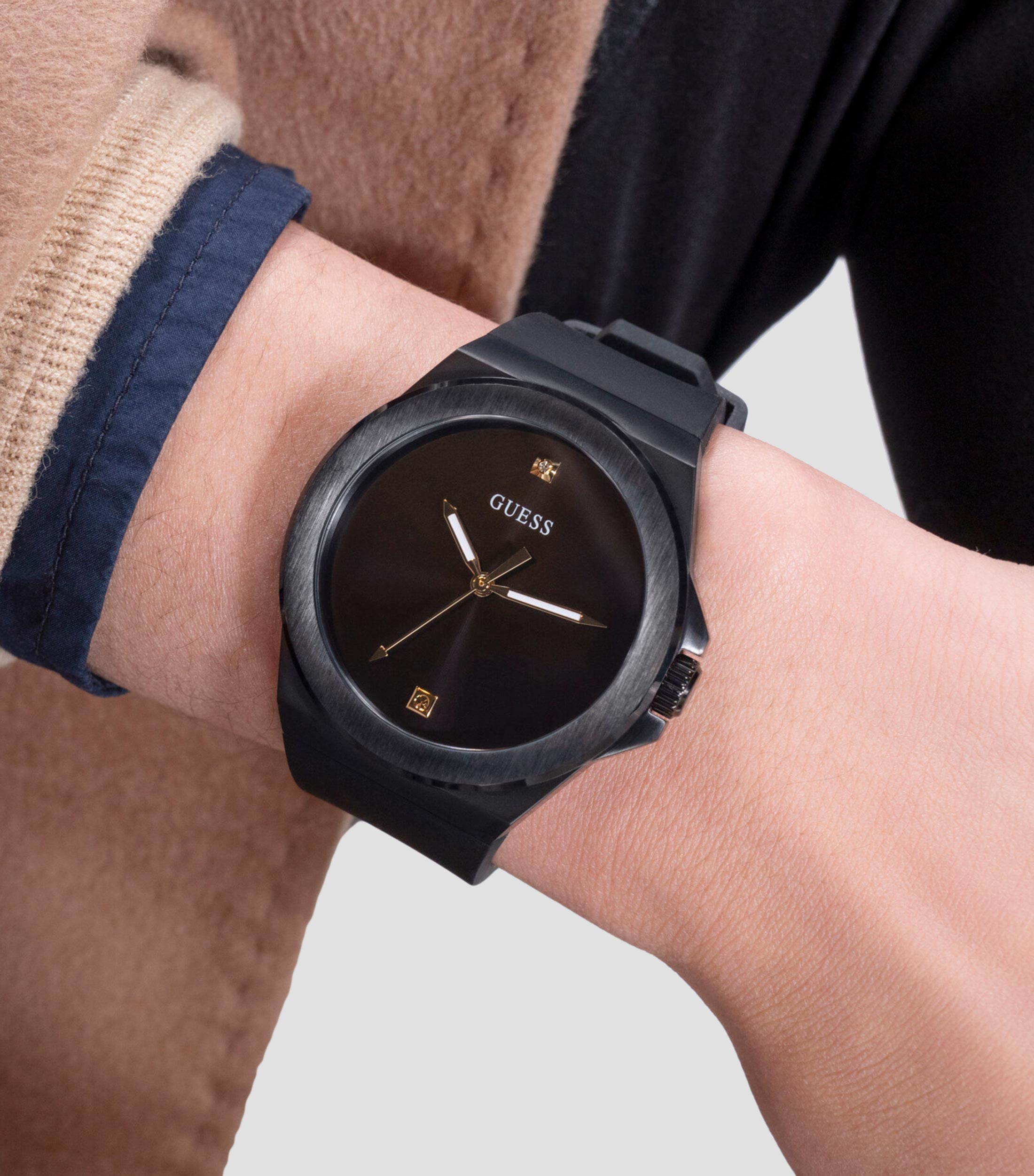 Reloj para Hombre Casual Negro