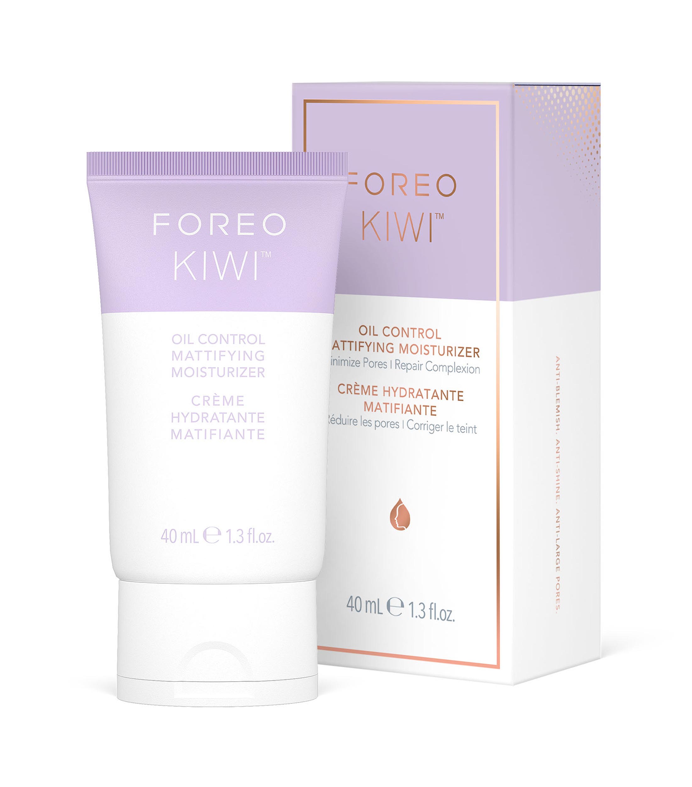 Kiwi Crema facial hidratante y matificante, 40 ml