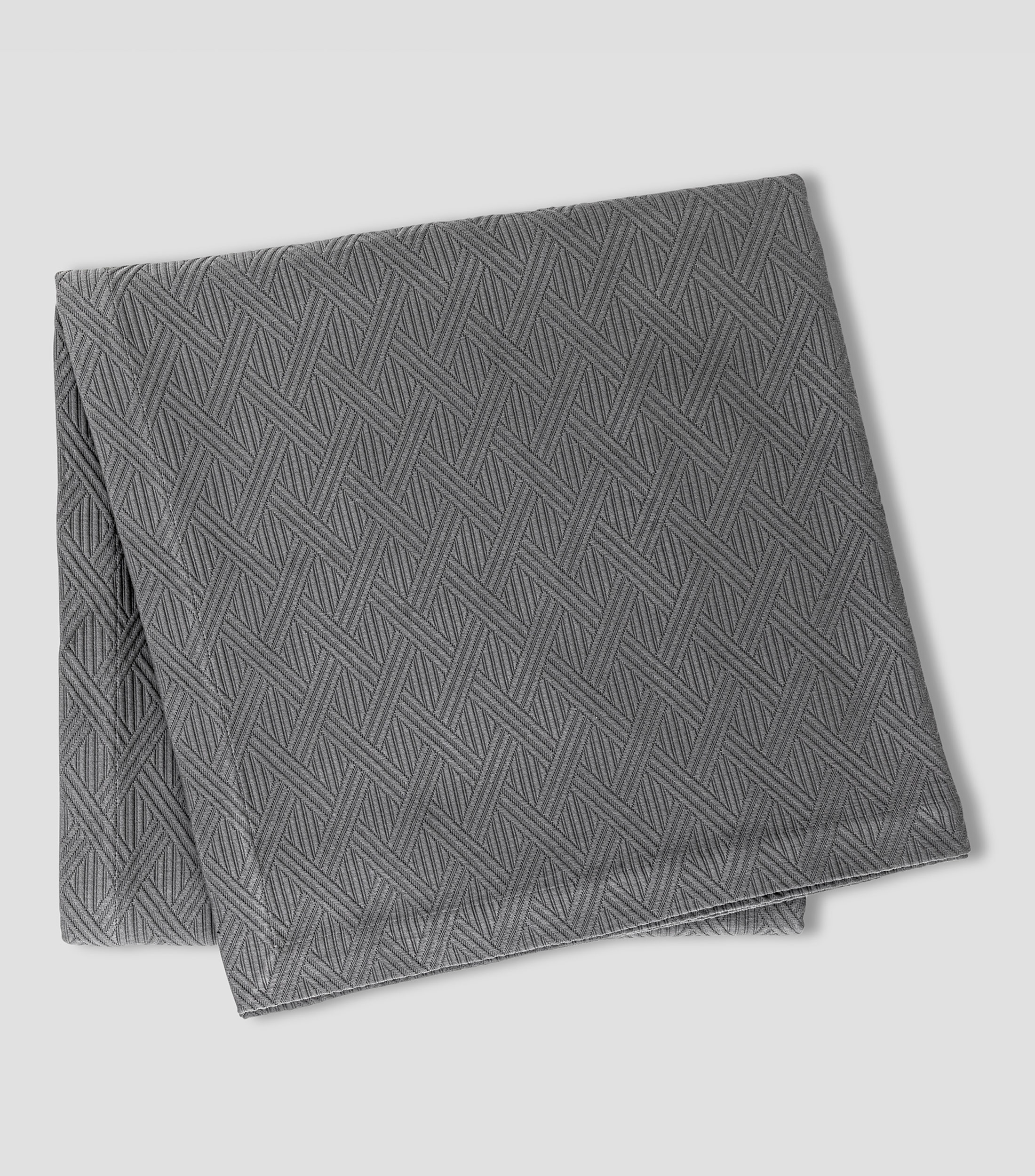 Colcha Queen Size en algodón Slate