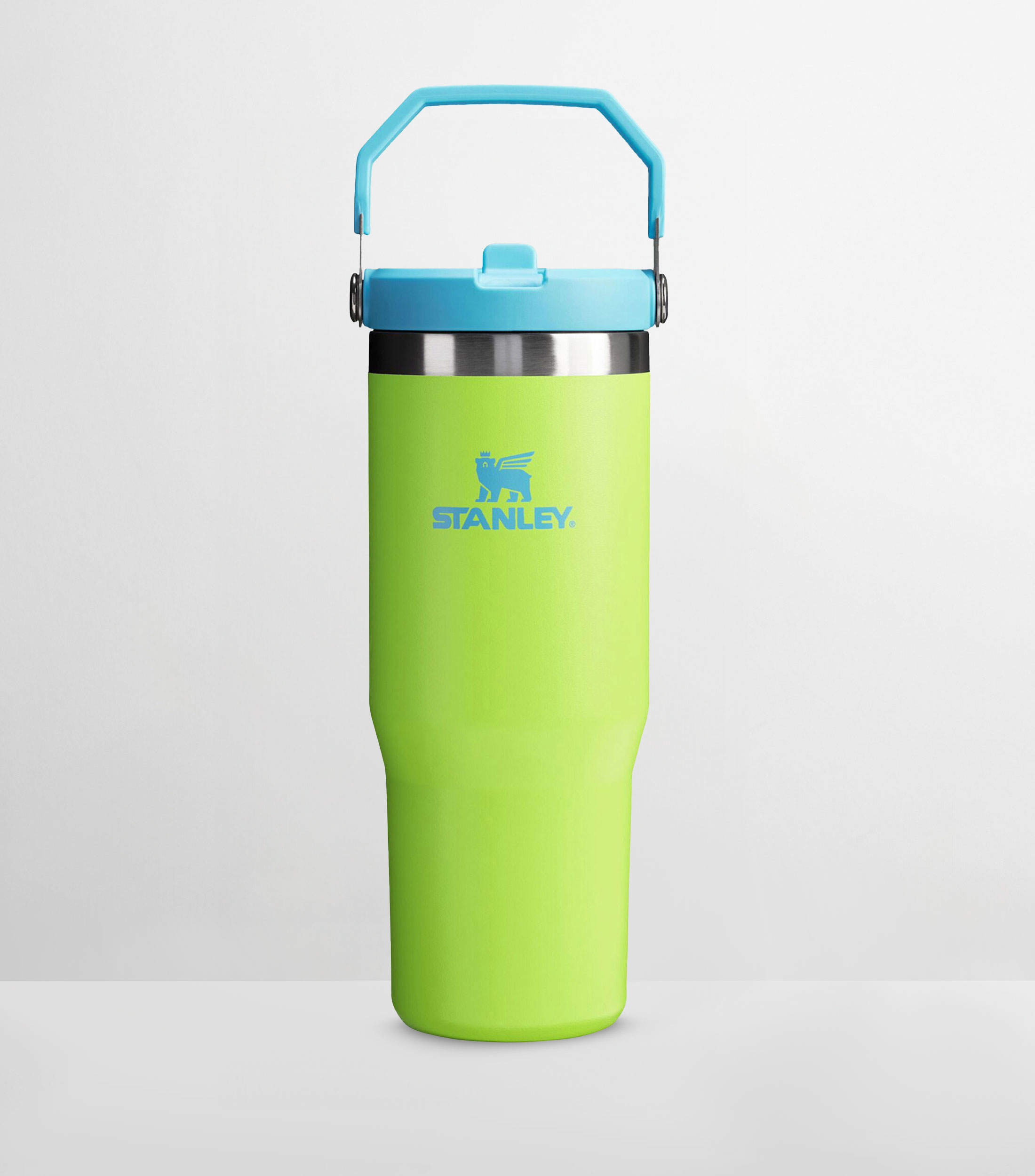 Termo Stanley Flip Straw Lime, 887 ml