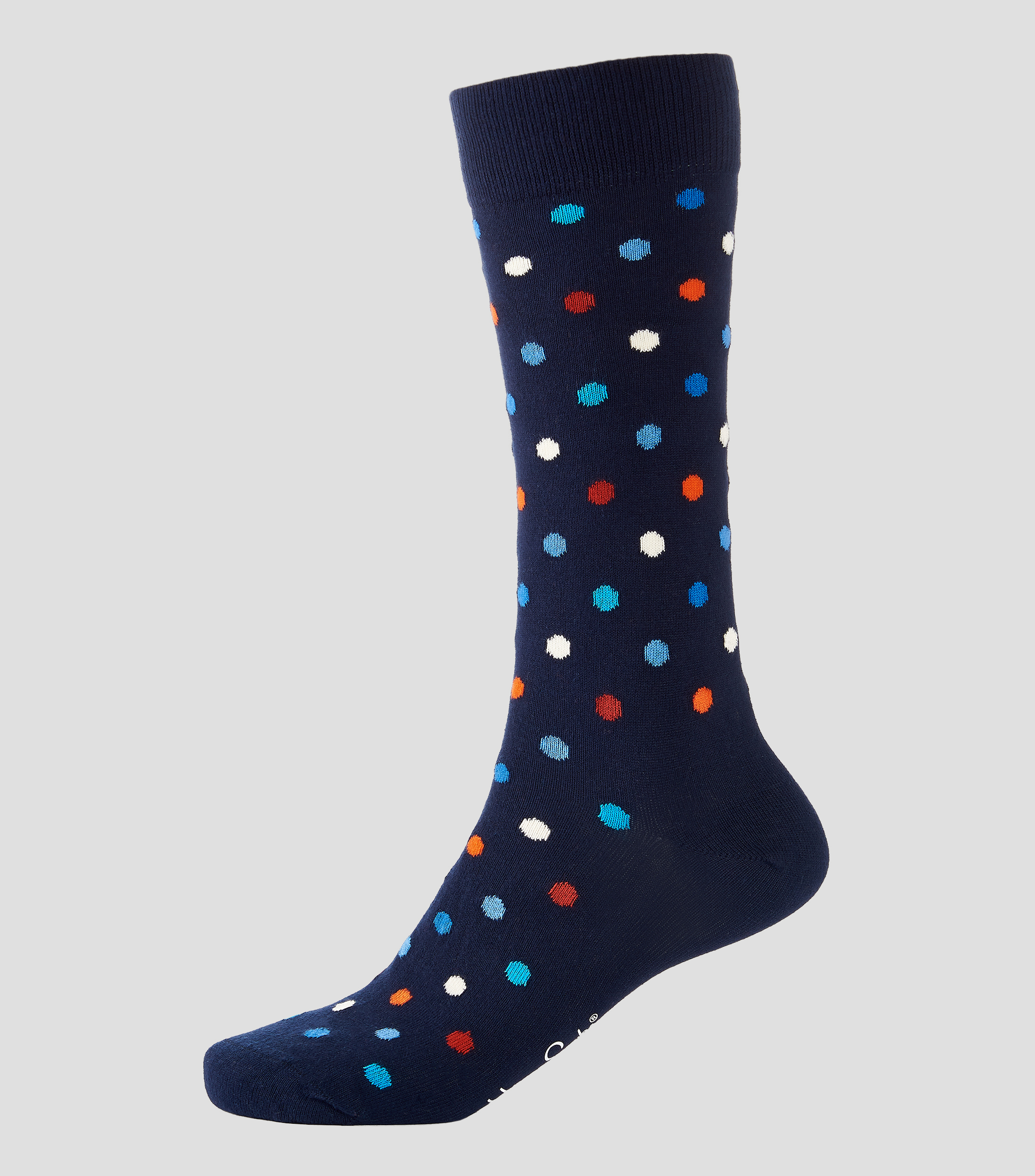 Calcetines con polka dots Hombre