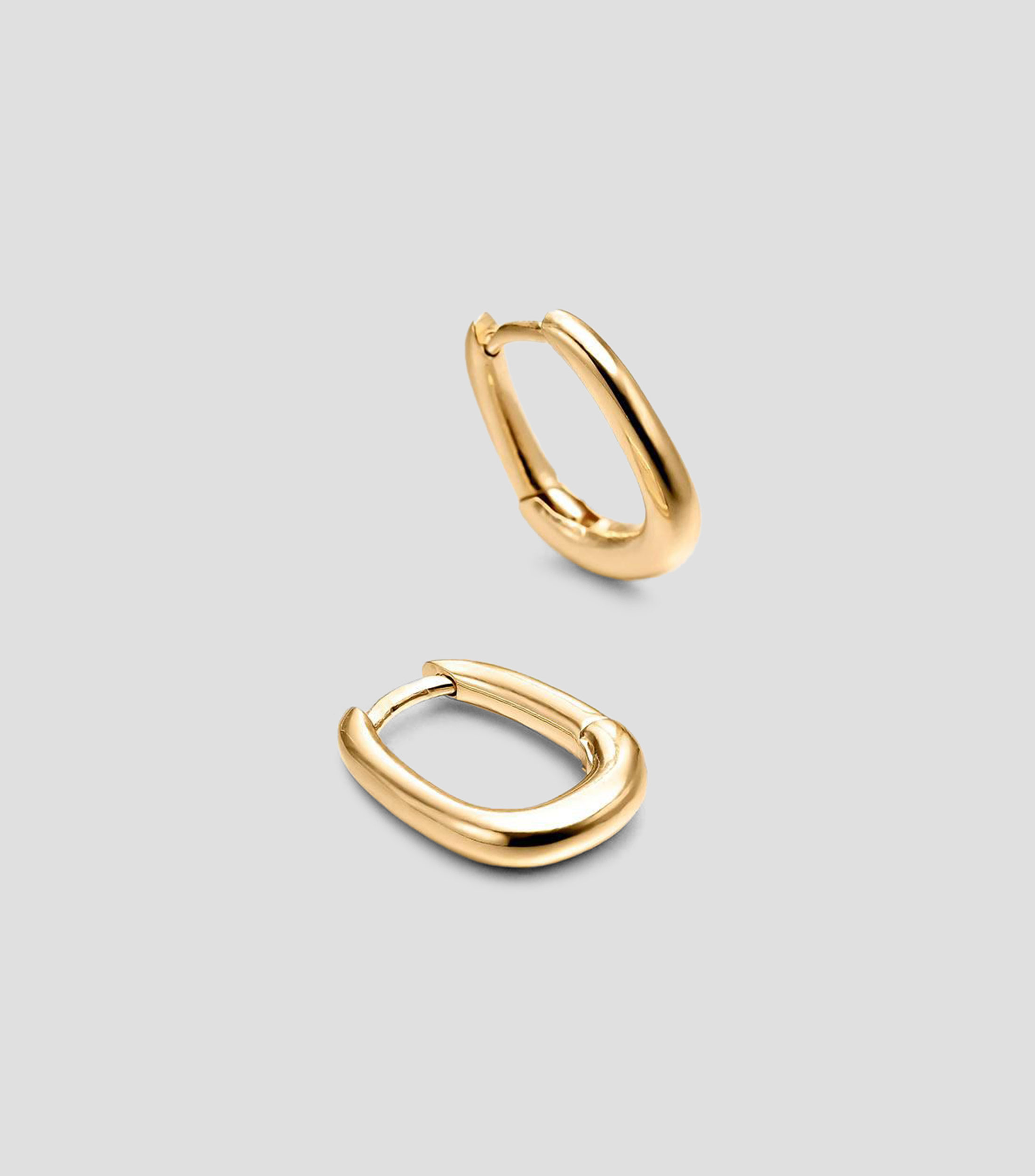 Pendientes de aro en plata .925 Connector Criolla Mujer