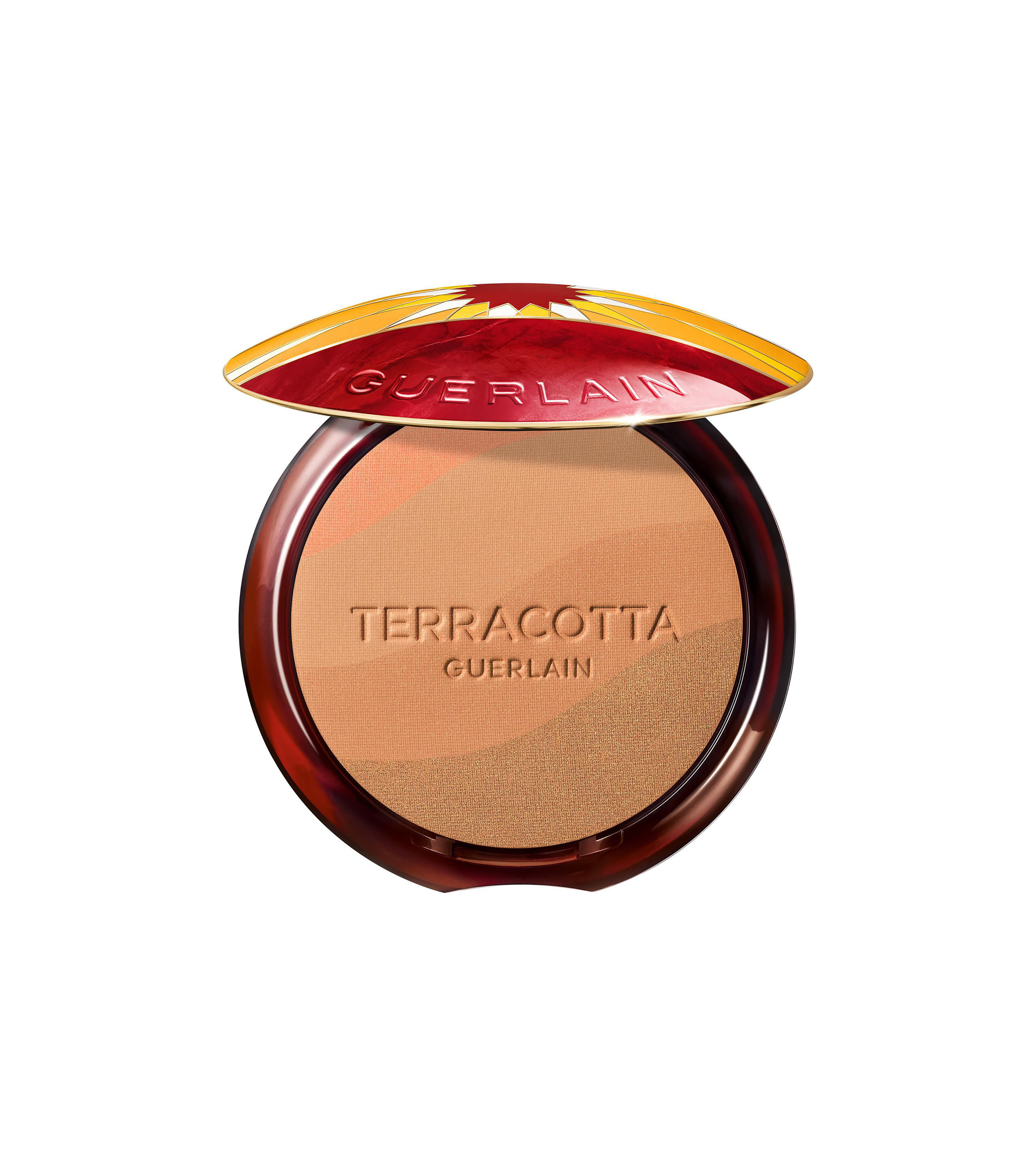 Polvo compacto terracotta Dunes rojo Zagora, 77 gr