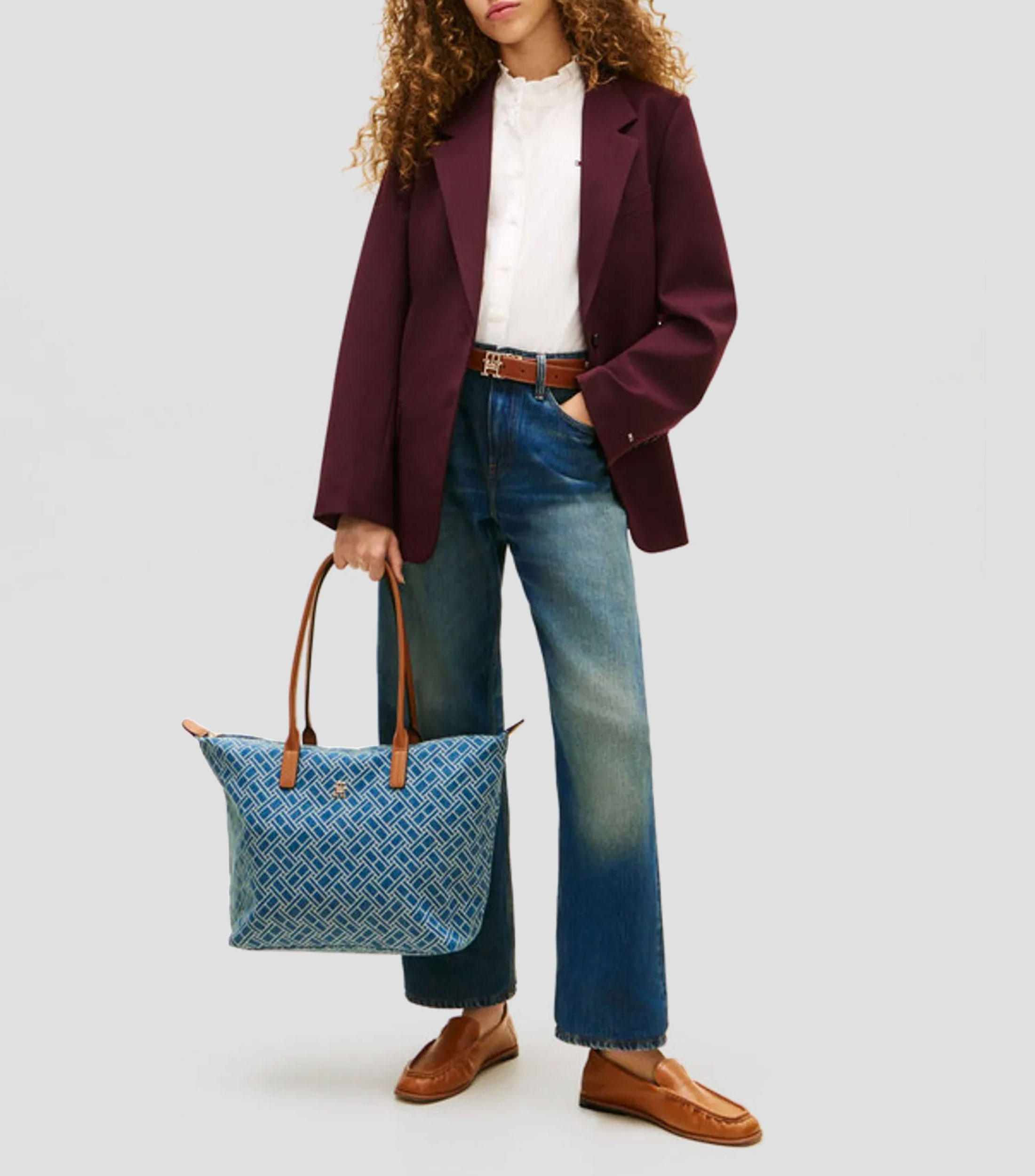Bolsa Tote con estampado Mujer