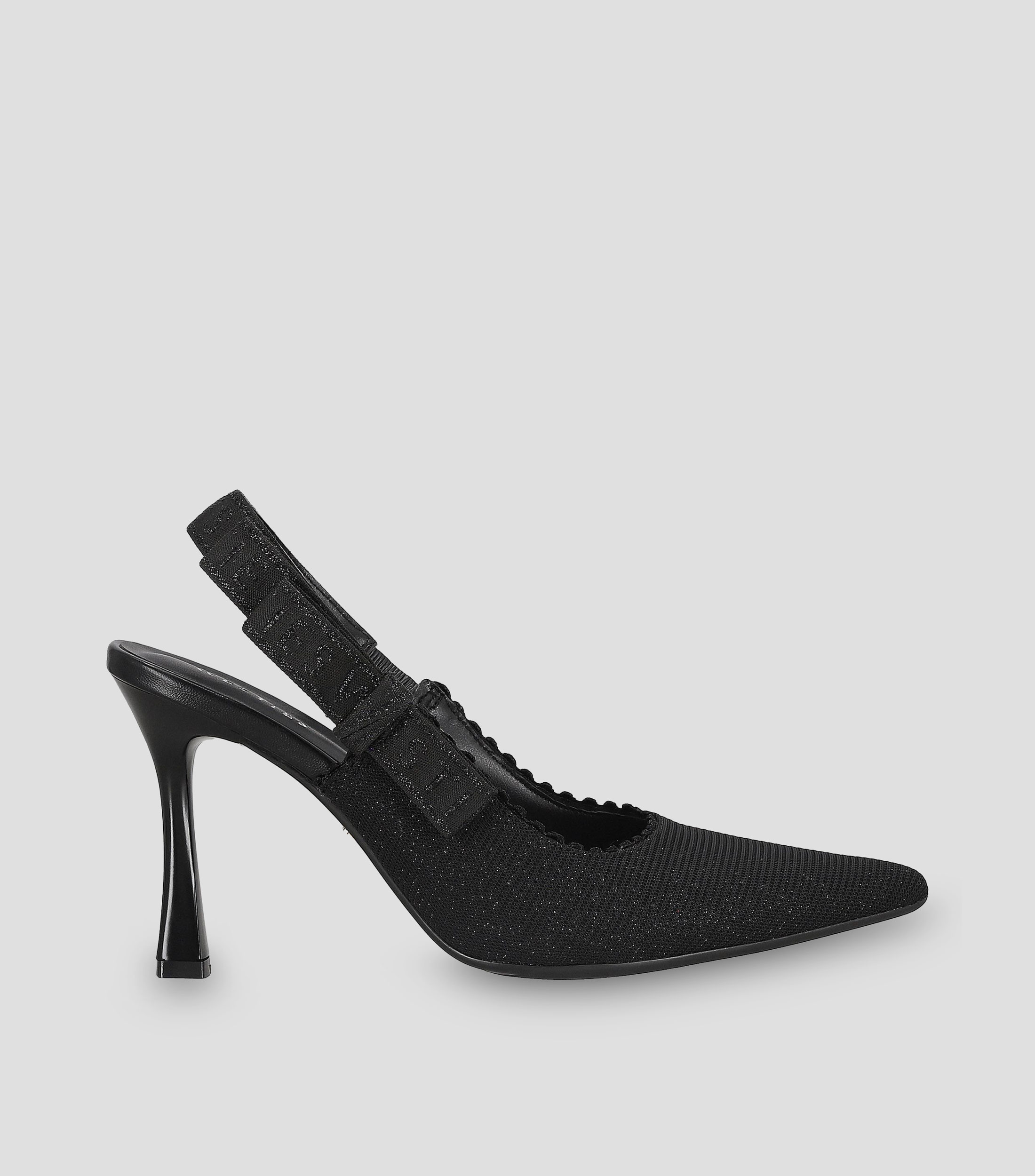 Zapatillas con tacón alto de aguja Mujer