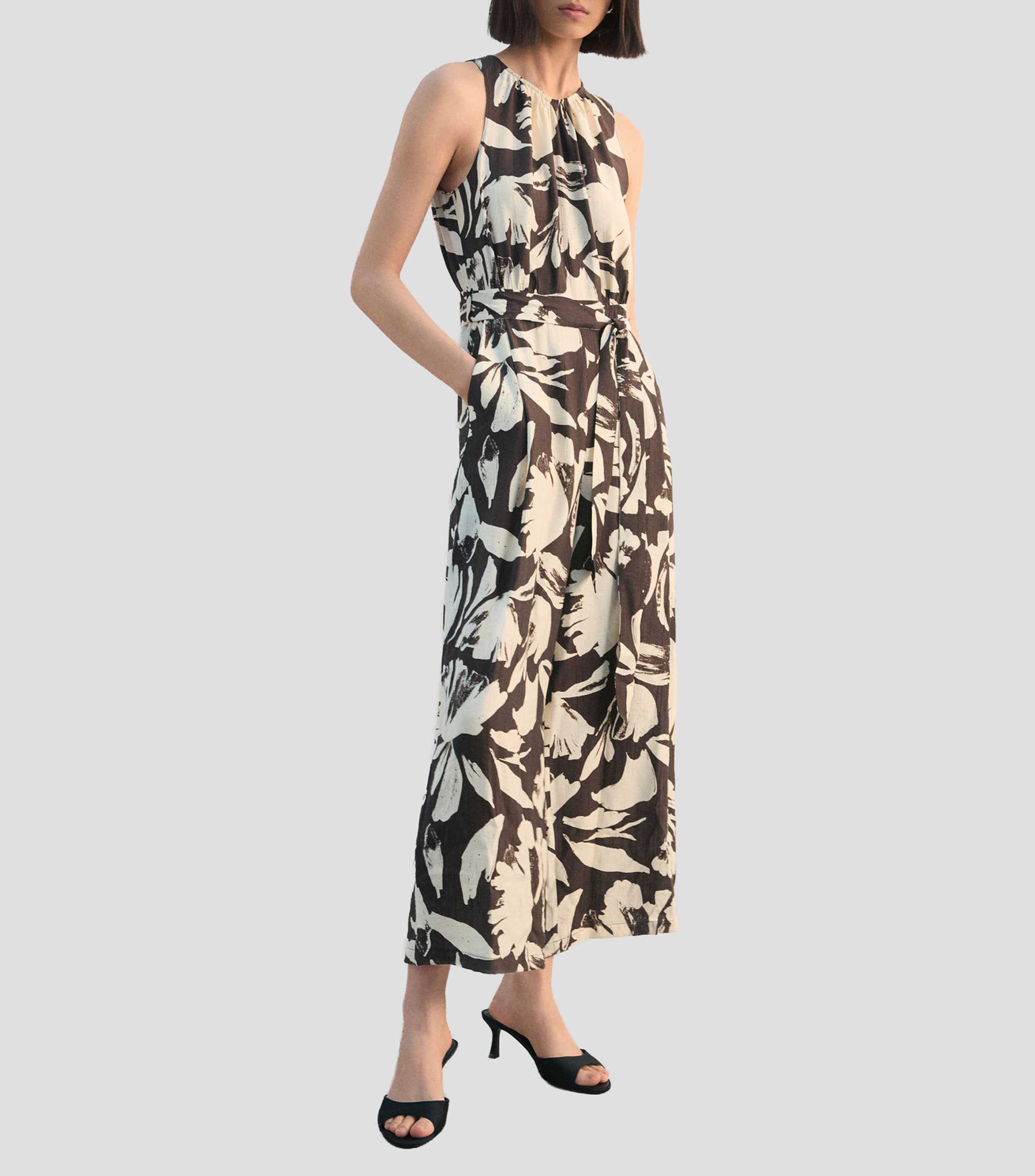 Jumpsuit de corte recto Mujer