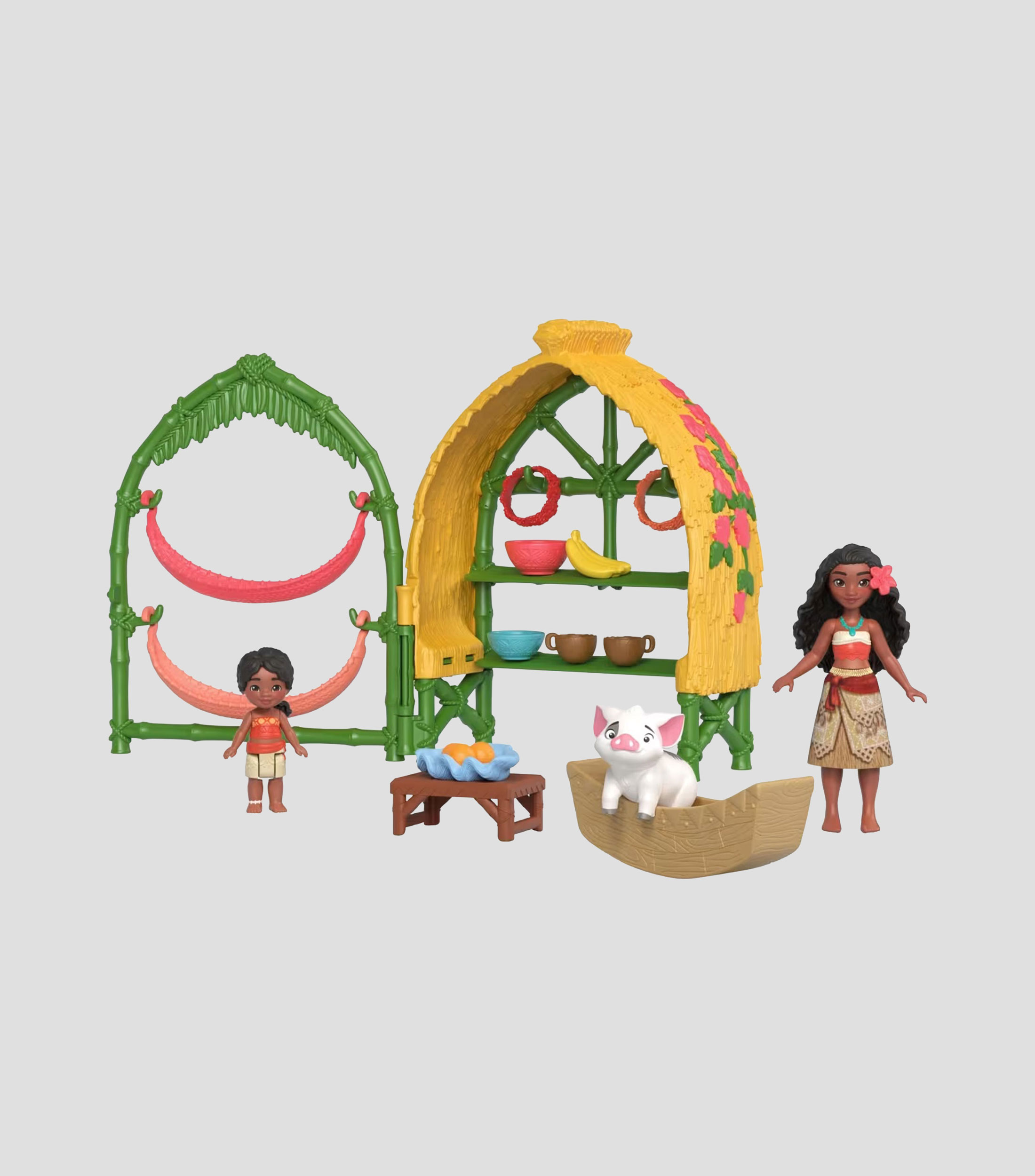 Casa de la aldea de Moana y Simea